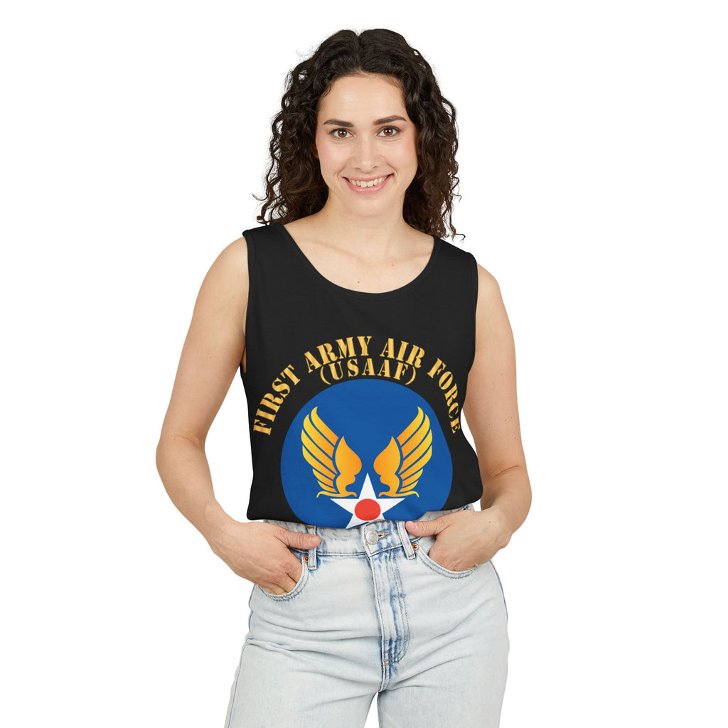 Unisex Garment-Dyed Tank Top - SSI - AAC - 1st Army Air Force - WWII - USAAF x 300