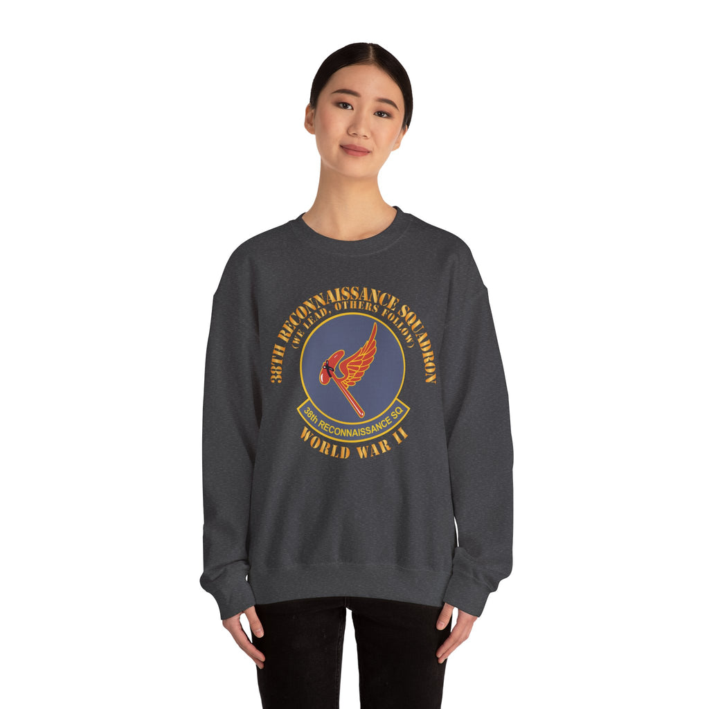 Crewneck Sweatshirt - AAC - 38th Reconnaissance Squadron - WWII X 300