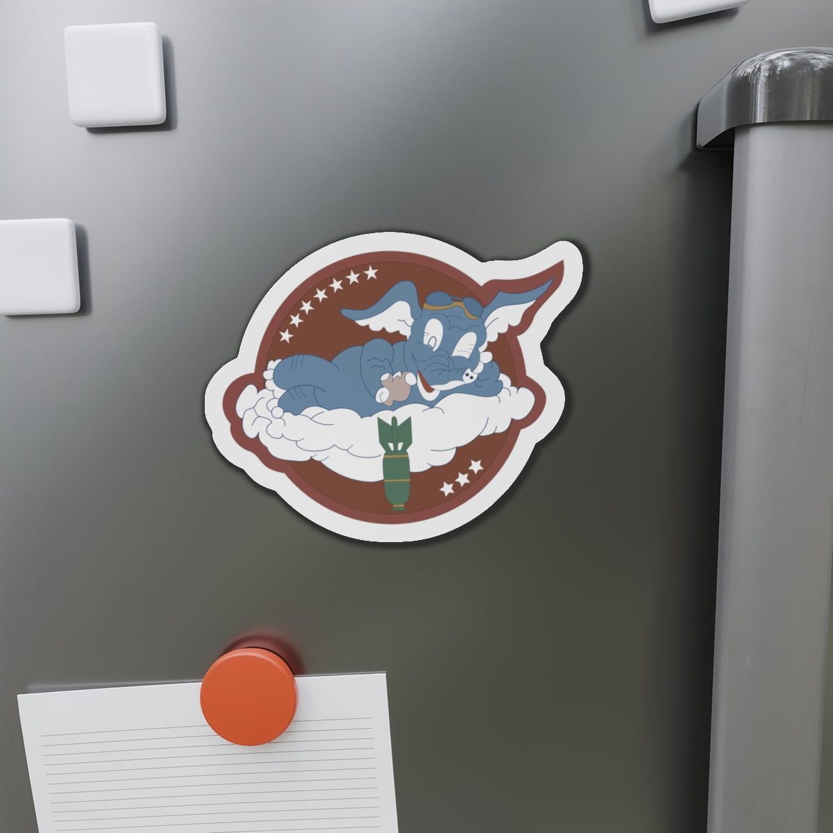 Die-Cut Magnets - AAC - 873rd Bomb Squadron, 498th Bomb Group - 20th AAF wo Txt X 300