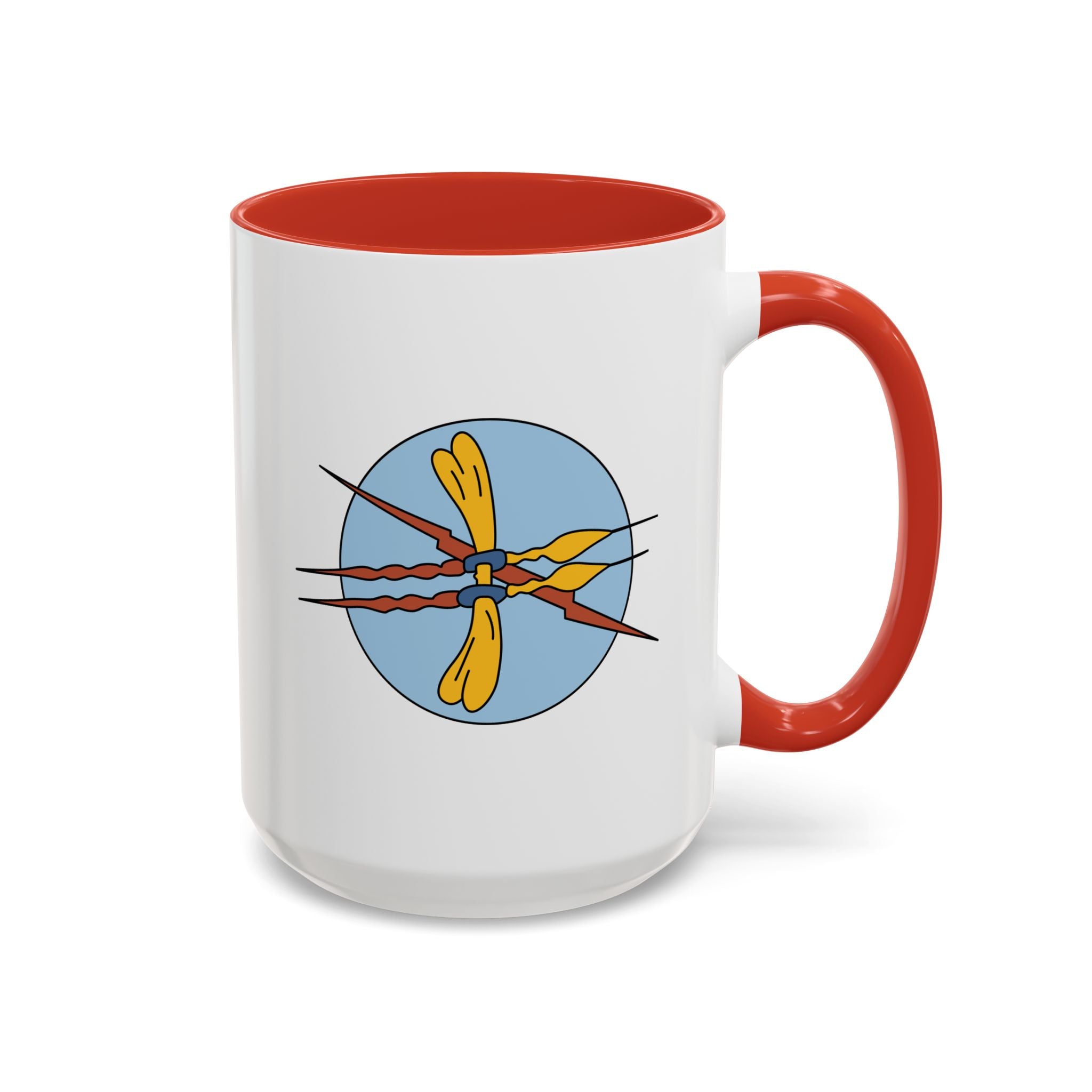 Accent Coffee Mug - AAC - 332nd Bomb Squadron WWII wo txt X 300