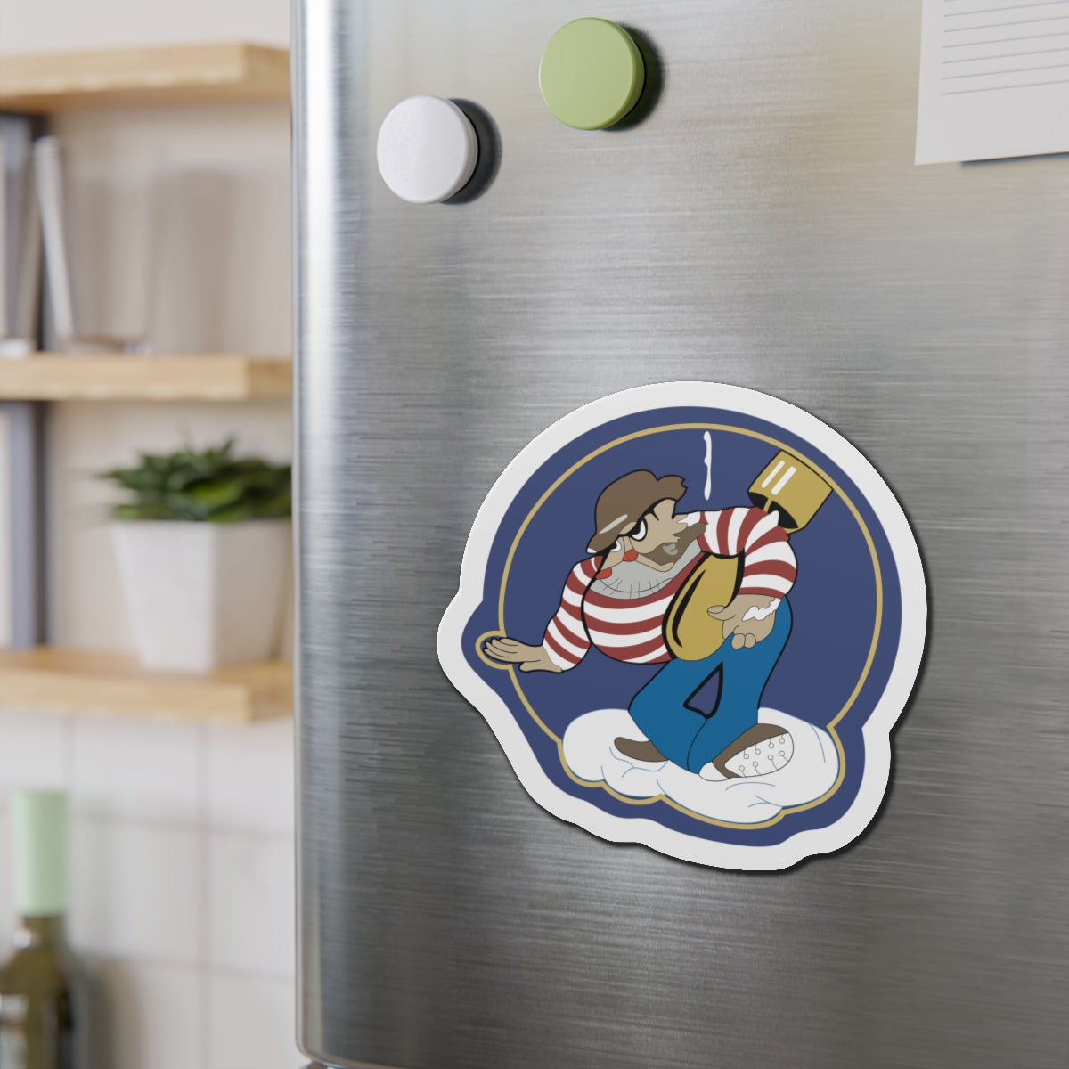 Die-Cut Magnets - AAC - 869th Bomb Squadron, 497th Bomb Group wo Txt X 300