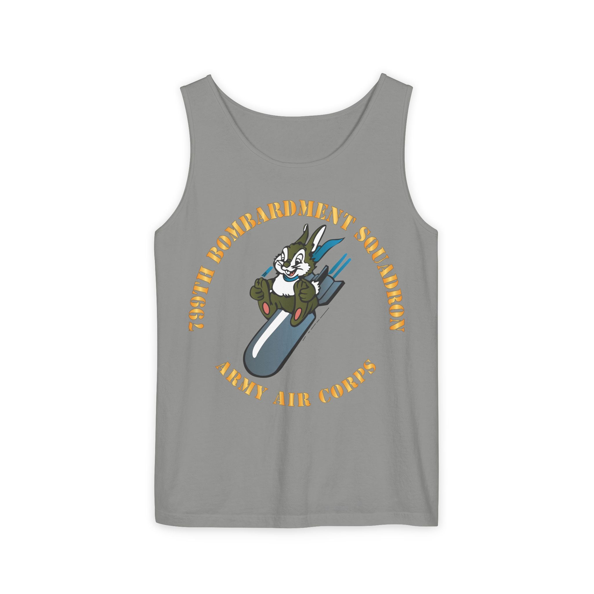 Unisex Garment-Dyed Tank Top - AAC - 799th Bombardment Squadron X 300