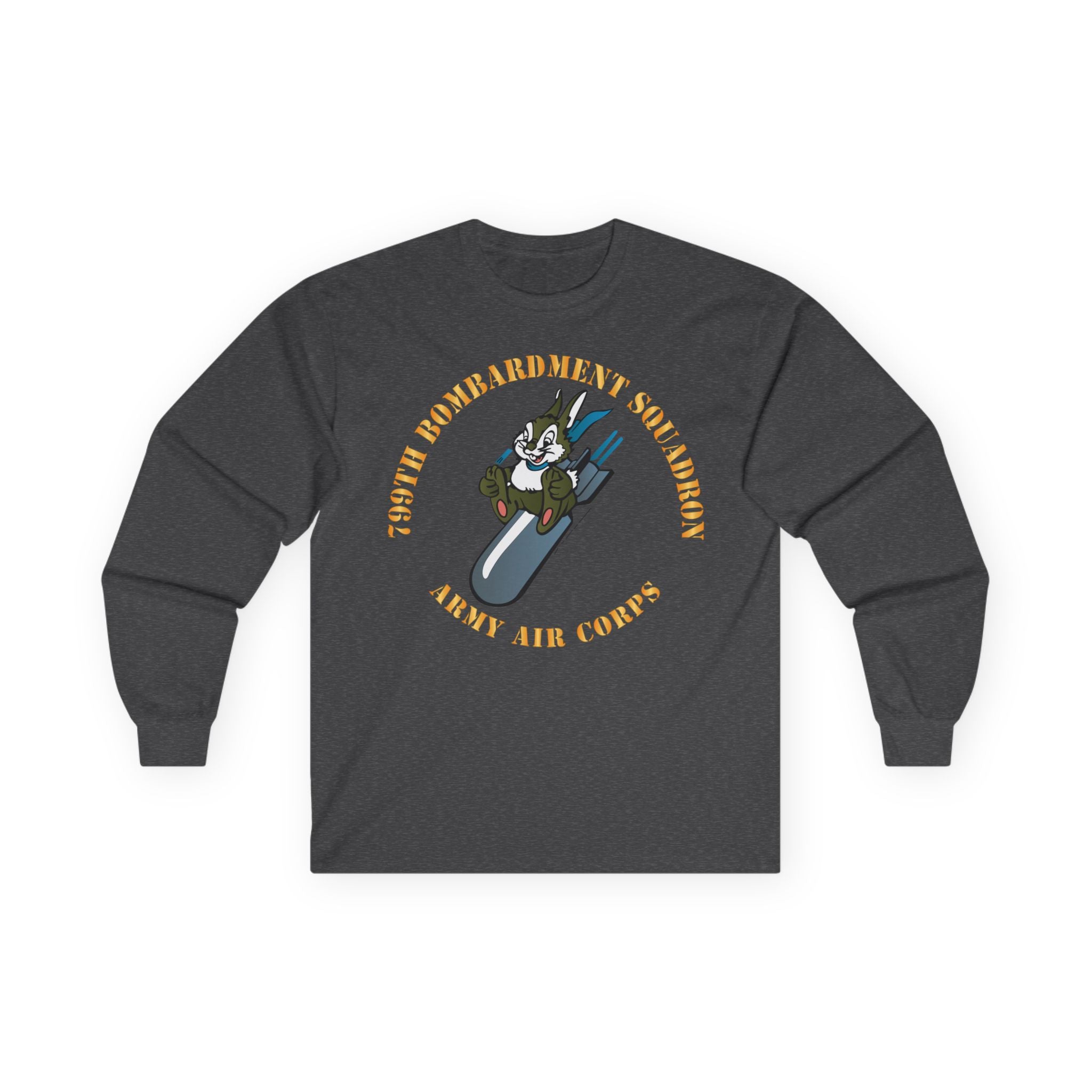Unisex Long Sleeve Tee - AAC - 799th Bombardment Squadron X 300