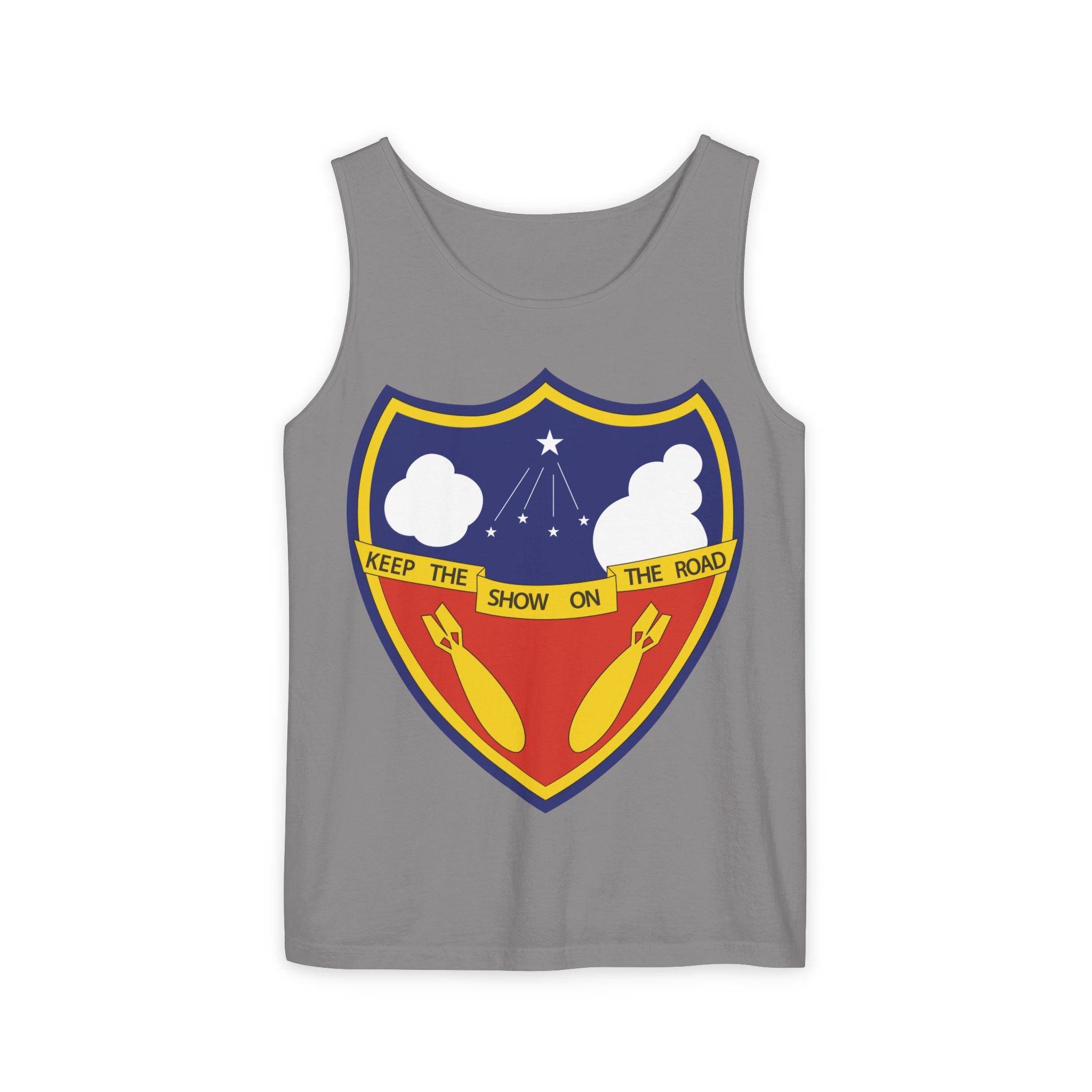 Unisex Garment-Dyed Tank Top - AAC - 384th Bomb Group wo Txt X 300