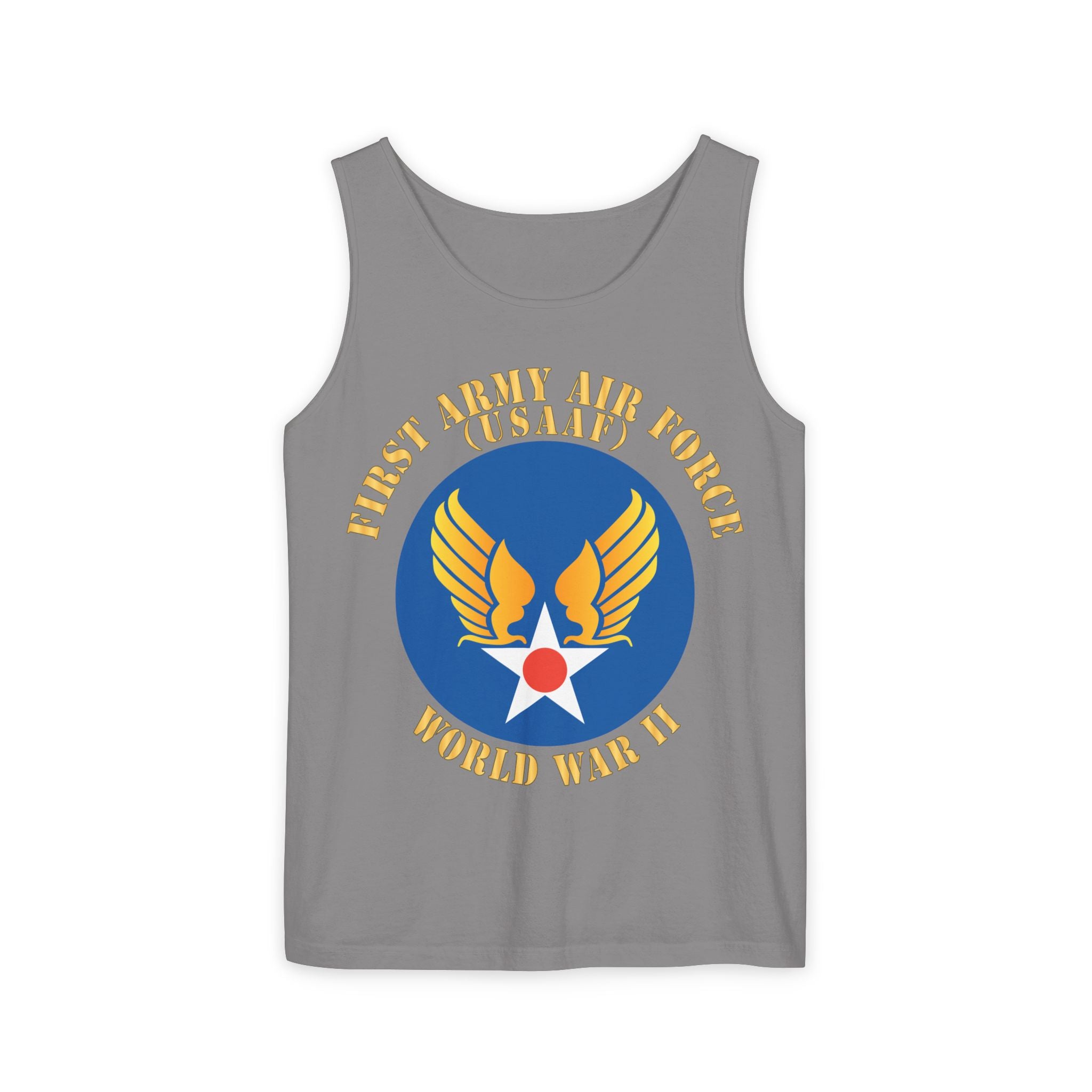 Unisex Garment-Dyed Tank Top - SSI - AAC - 1st Army Air Force - WWII - USAAF x 300
