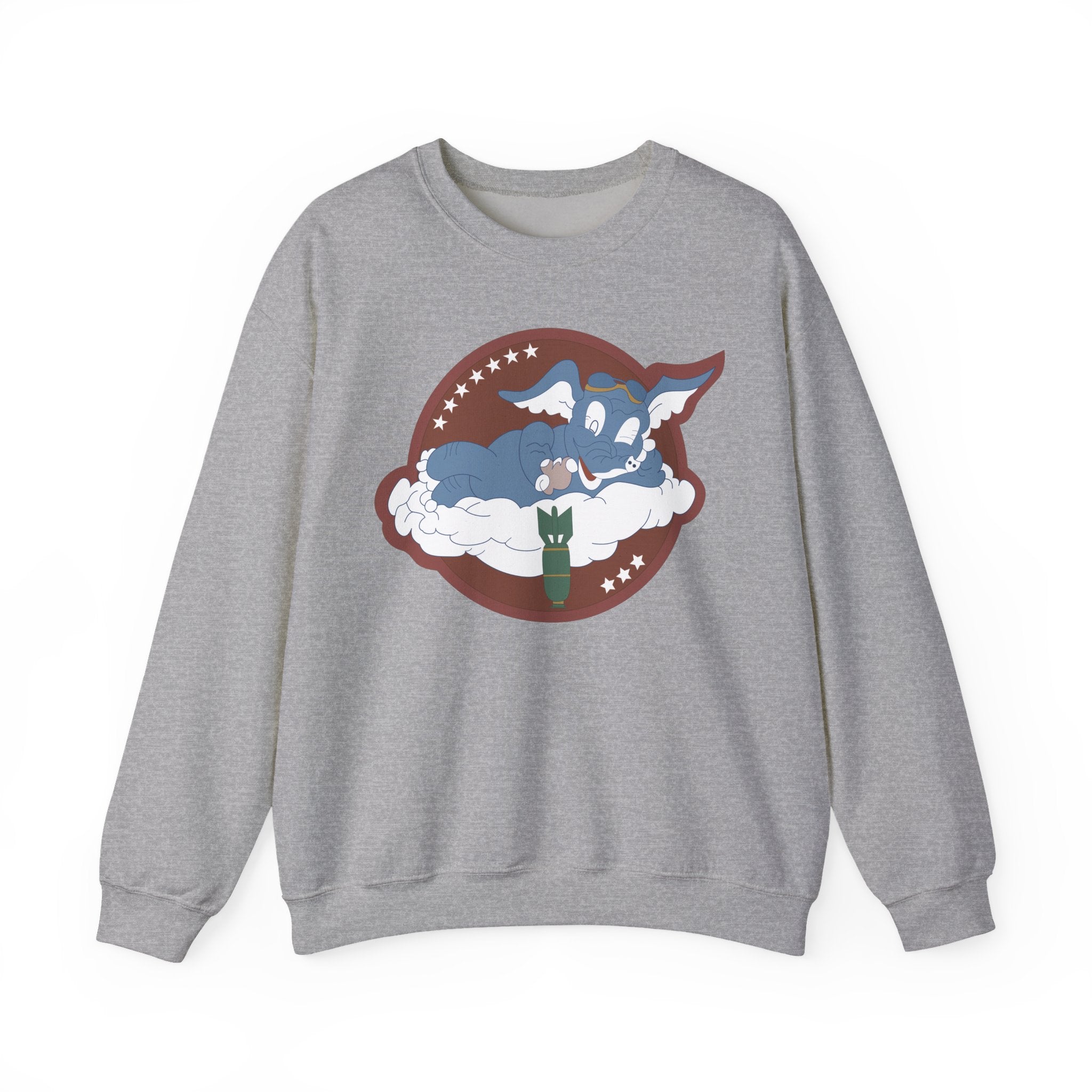Crewneck Sweatshirt - AAC - 873rd Bomb Squadron, 498th Bomb Group - 20th AAF wo Txt X 300