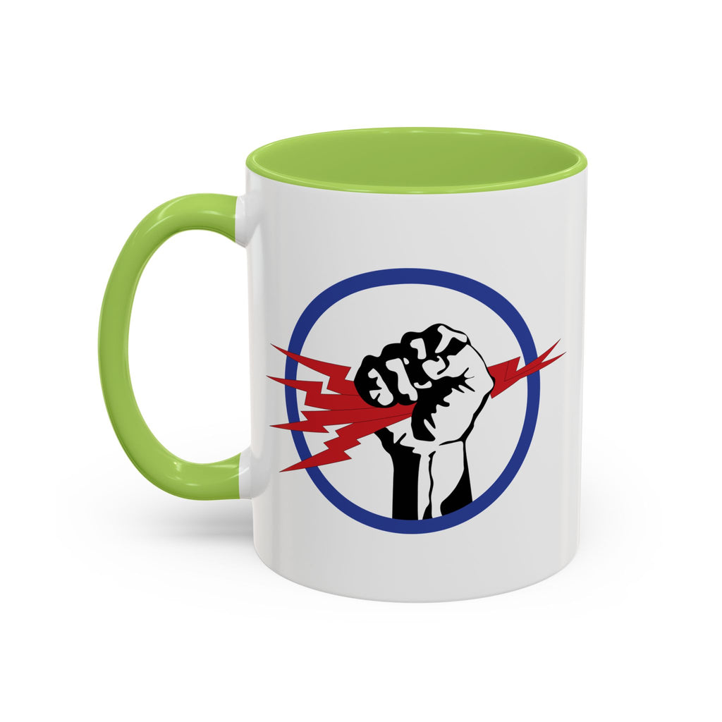 Accent Coffee Mug - AAC - 827th Bomb Squadron, 484th Bomb Group - 15th AAF wo Txt X 300