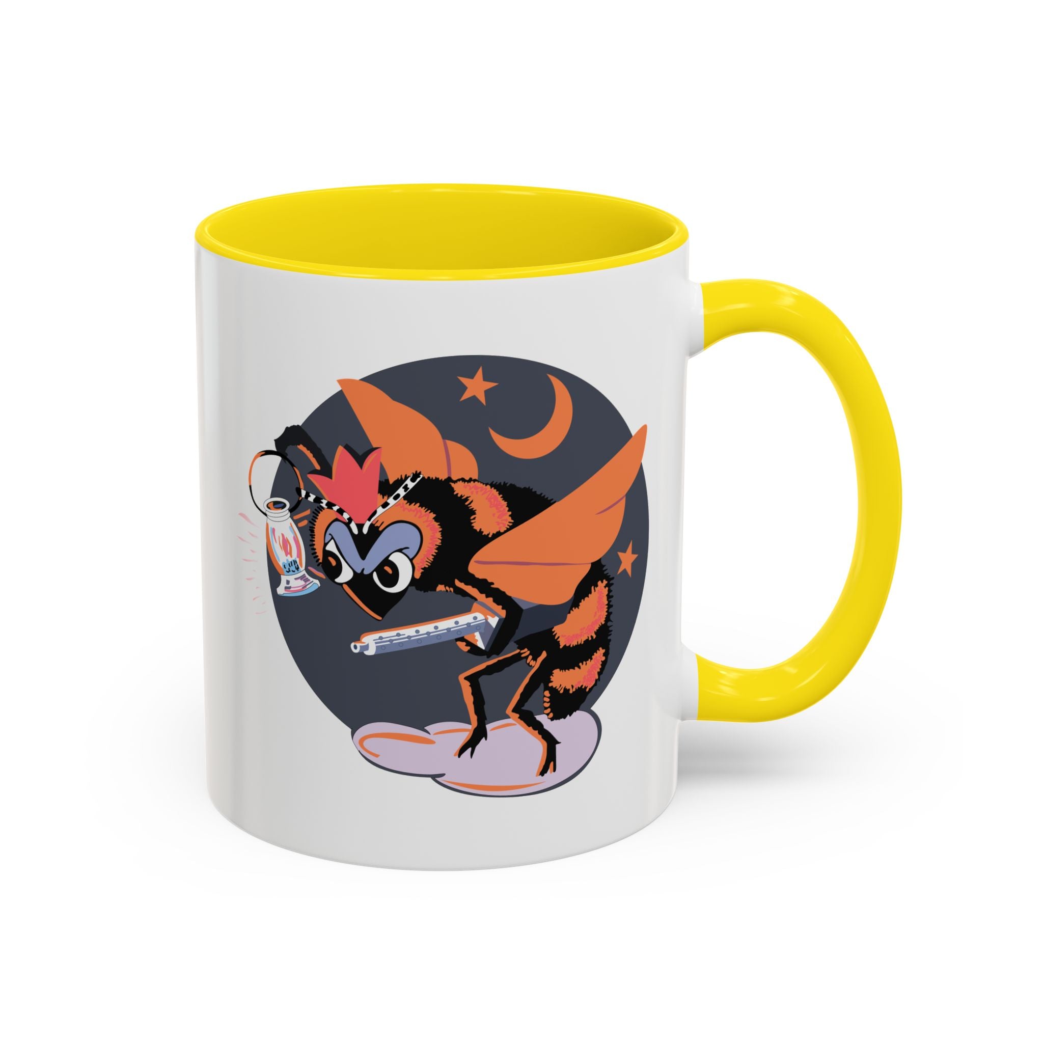 Accent Coffee Mug - AAC - 418th Night Fighter Squadron wo txt X 300