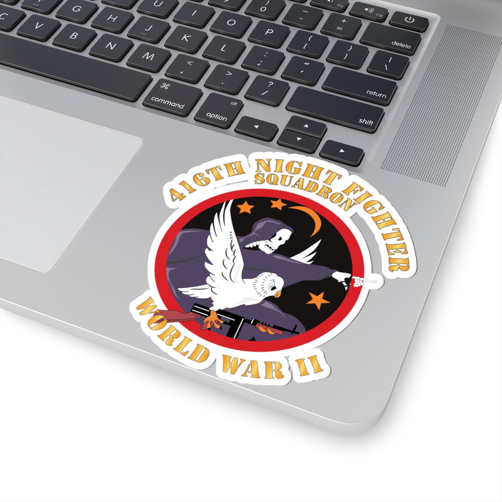 Kiss-Cut Stickers - AAC - 416th Night Fighter Squadron - WWII X 300
