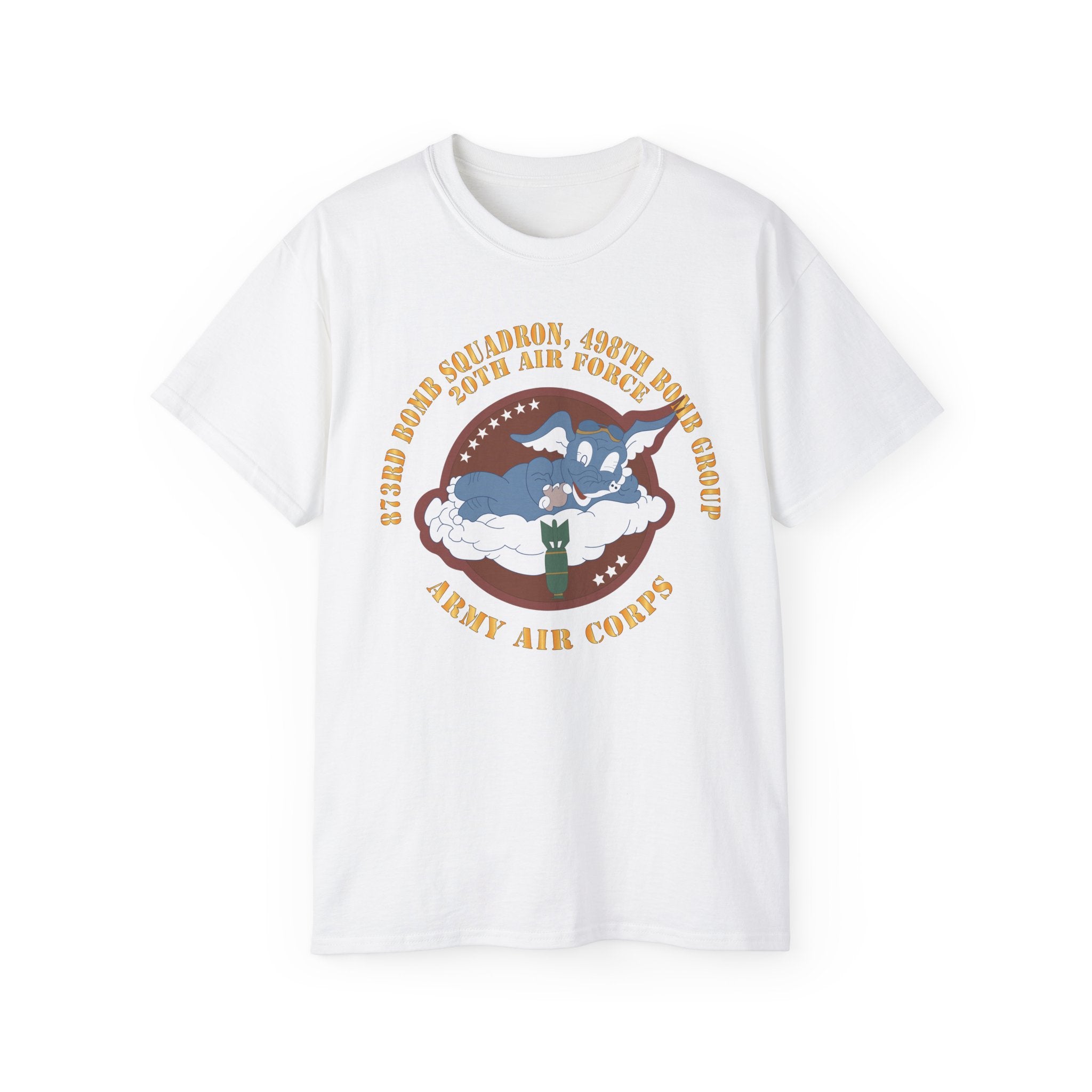 Unisex Ultra Cotton Tee - AAC - 873rd Bomb Squadron, 498th Bomb Group - 20th AAF X 300