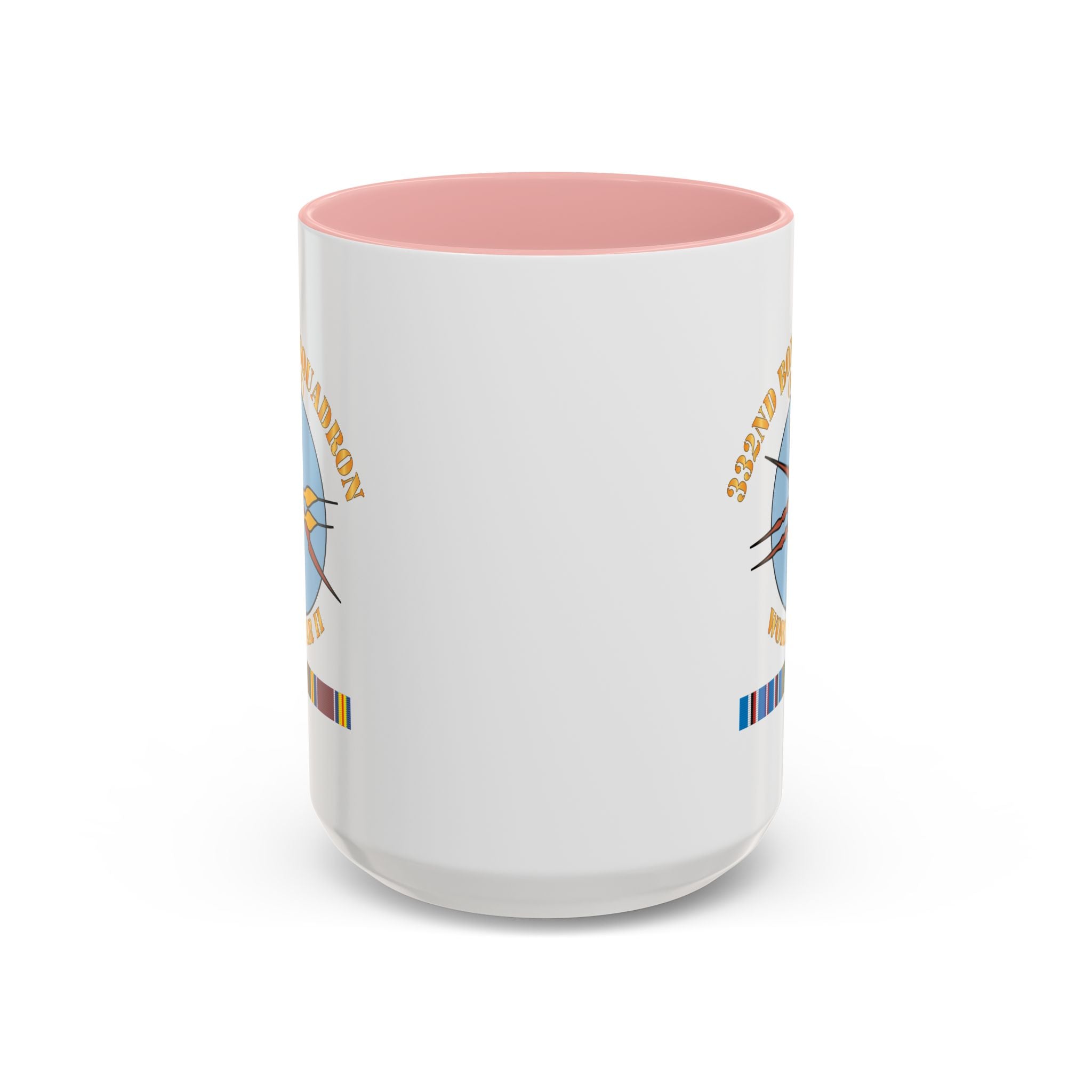 Accent Coffee Mug - AAC - 332nd Bomb Squadron WWII w SVC X 300