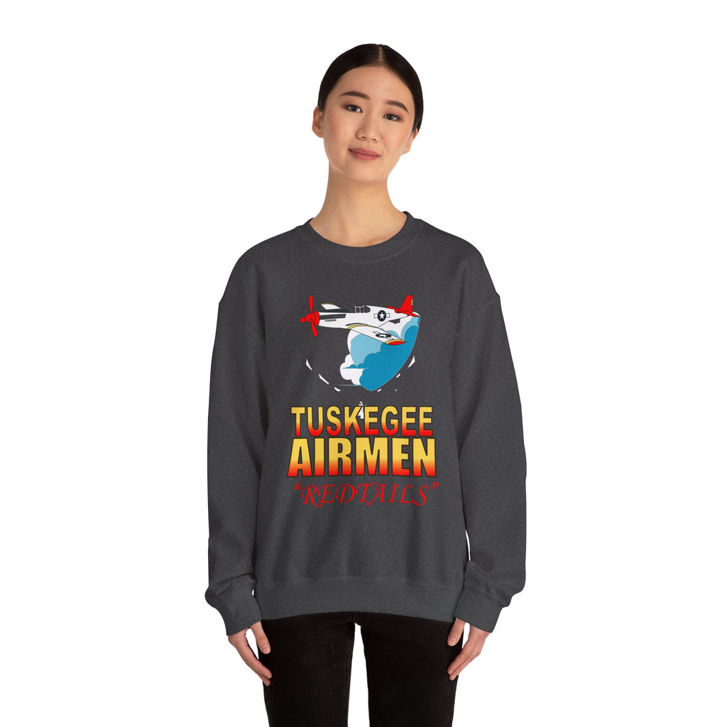 Crewneck Sweatshirt - Army Air Corp - Tuskegee Airmen - Redtails - AC - X 300
