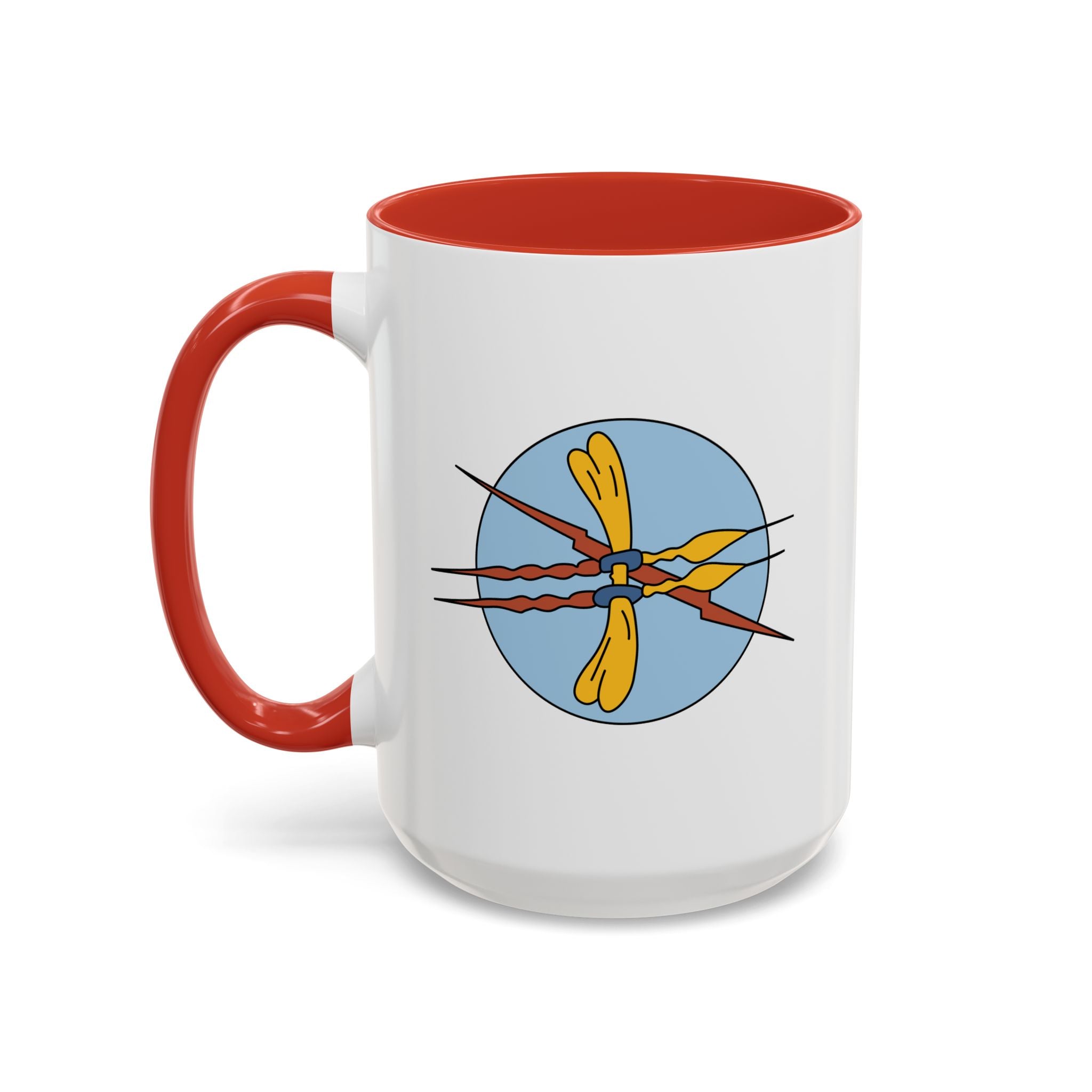 Accent Coffee Mug - AAC - 332nd Bomb Squadron WWII wo txt X 300