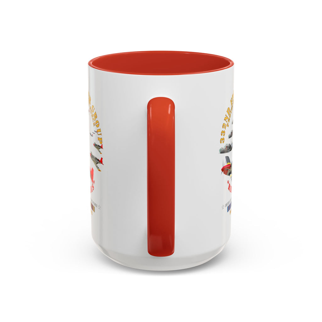 Accent Coffee Mug - Army - AAC - 332nd Fighter Group - Red Tails - Protect Force