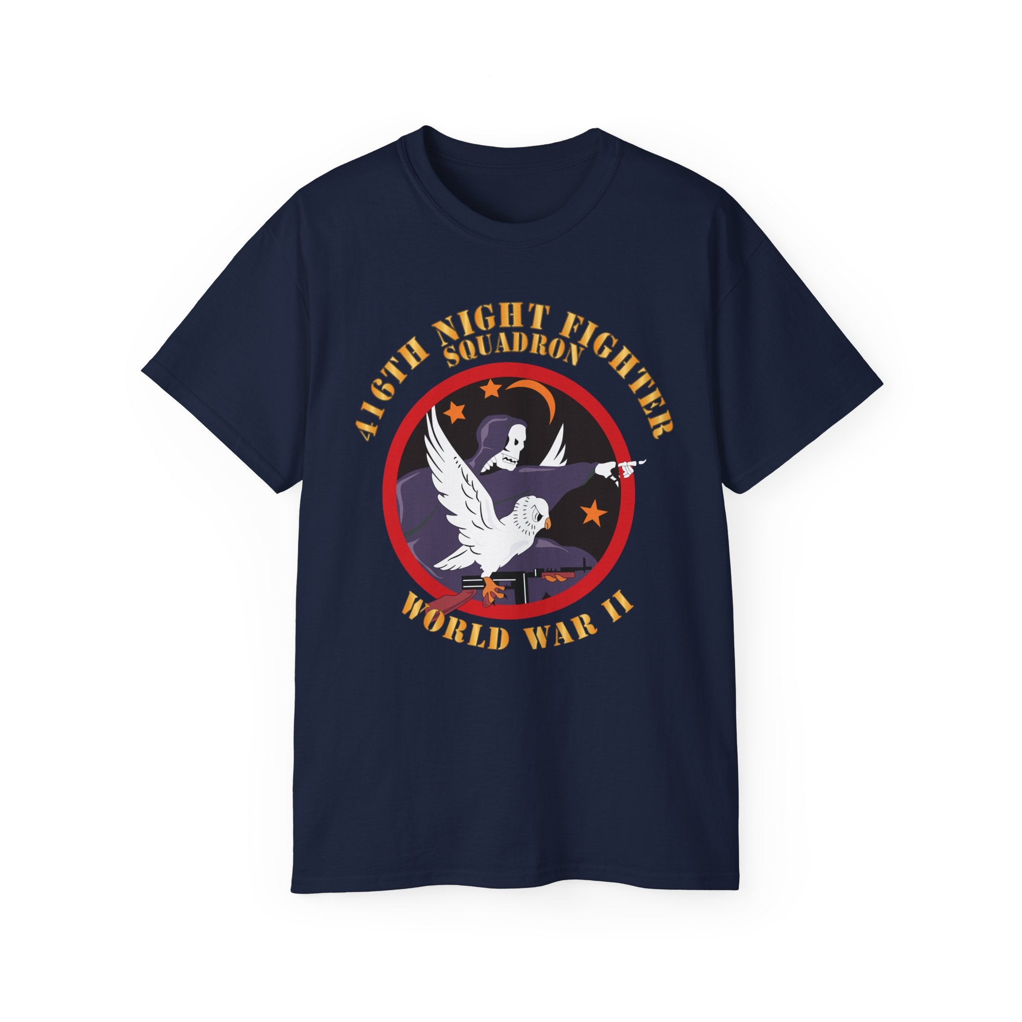 Unisex Ultra Cotton Tee - AAC - 416th Night Fighter Squadron - WWII X 300