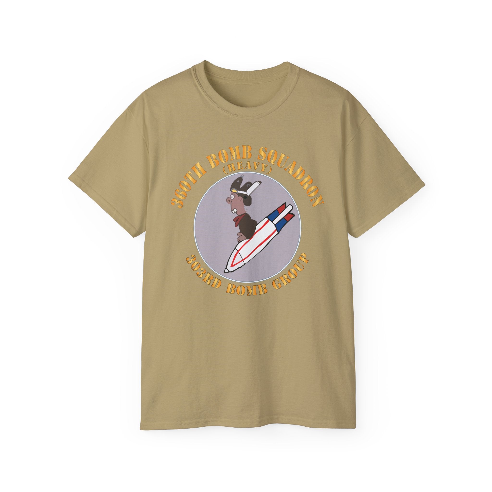 Unisex Ultra Cotton Tee - AAC - 360th Bomb Squadron - 303rd BG - WWII X 300
