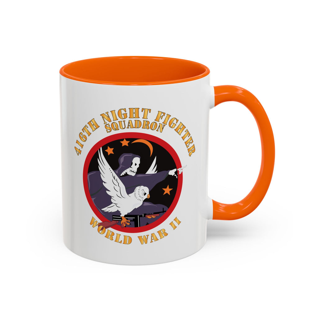 Accent Coffee Mug - AAC - 416th Night Fighter Squadron - WWII X 300