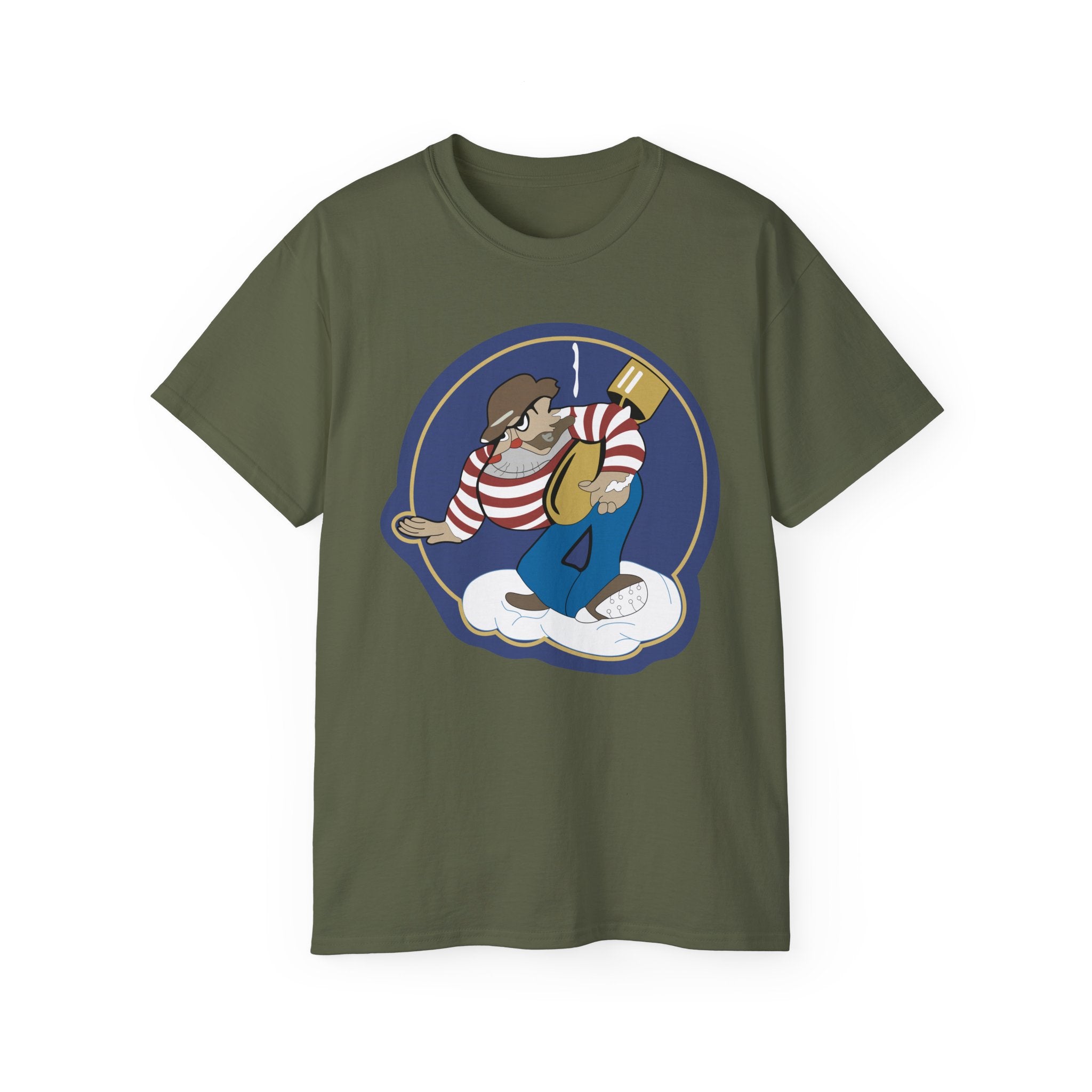 Unisex Ultra Cotton Tee - AAC - 869th Bomb Squadron, 497th Bomb Group wo Txt X 300