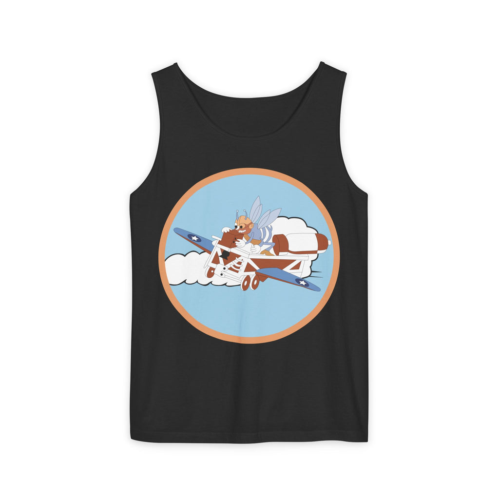 Unisex Garment-Dyed Tank Top - AAC - 782nd Bomb Squadron, 465th Bomb Group - 15th AF wo Txt X 300