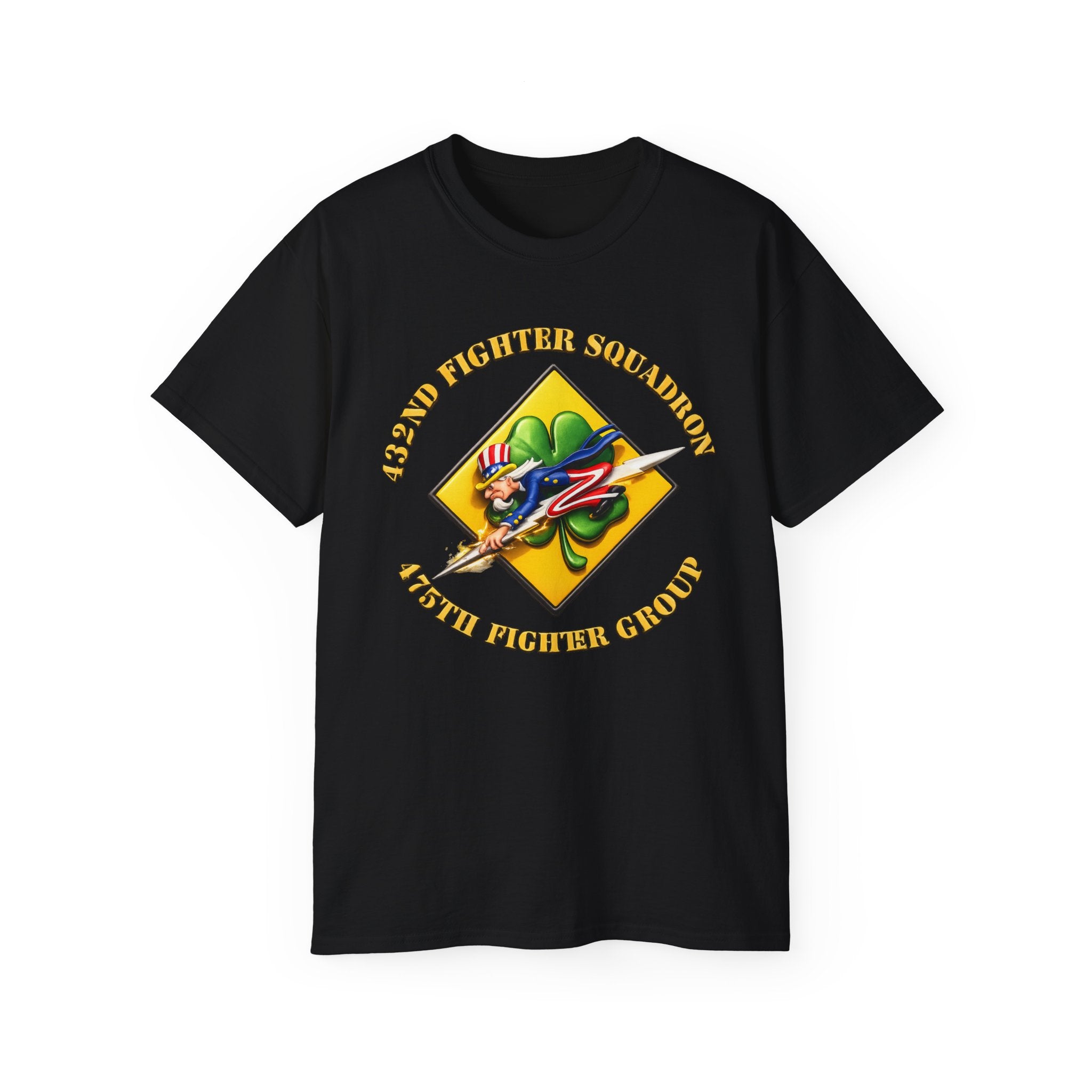 Unisex Ultra Cotton Tee - AAC - 432nd Fighter Squadron - 475th Fighter Group