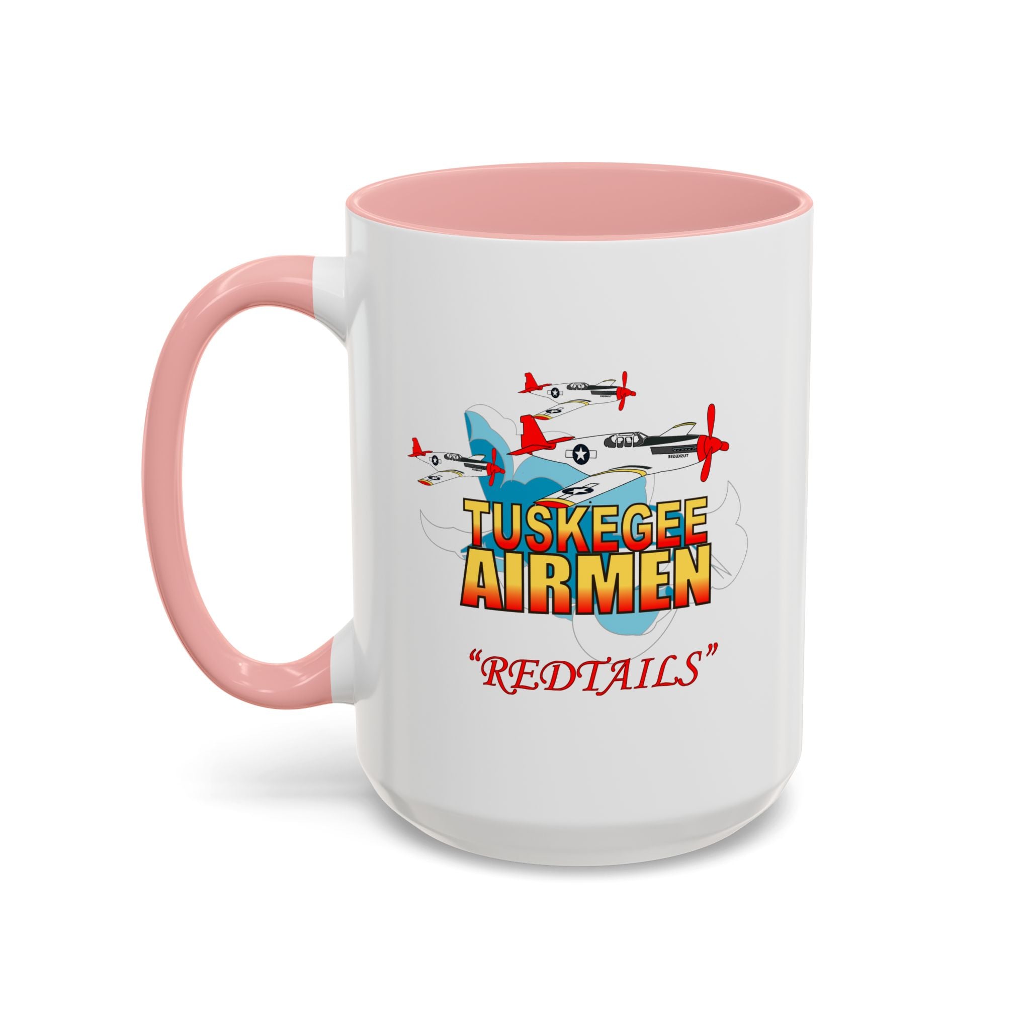 Accent Coffee Mug - Army Air Corp - Tuskegee Airmen - Redtails - 3AC - X 300