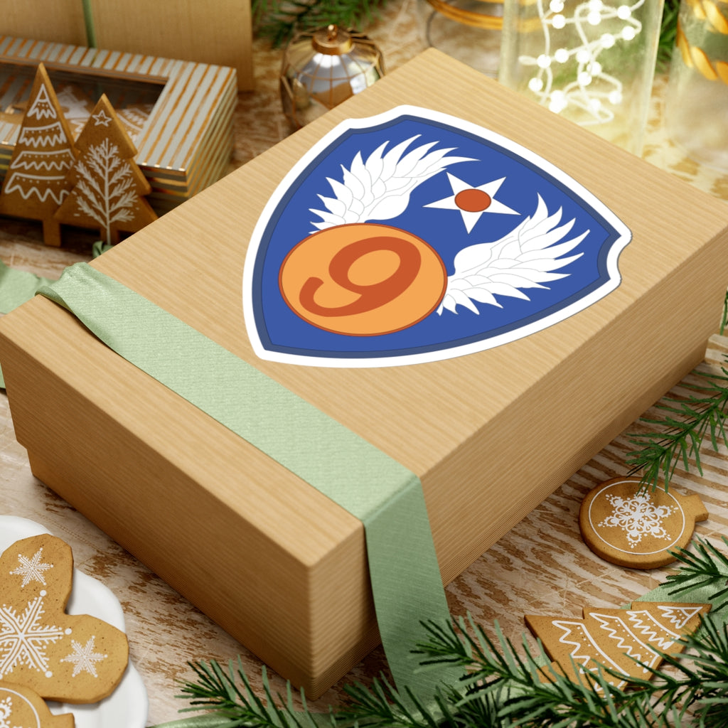 Kiss-Cut Stickers - AAC - SSI - 9th Air Force wo Txt X 300