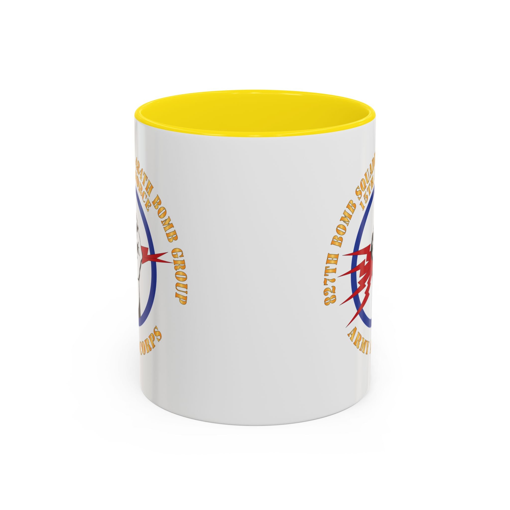 Accent Coffee Mug - AAC - 827th Bomb Squadron, 484th Bomb Group - 15th AAF X 300