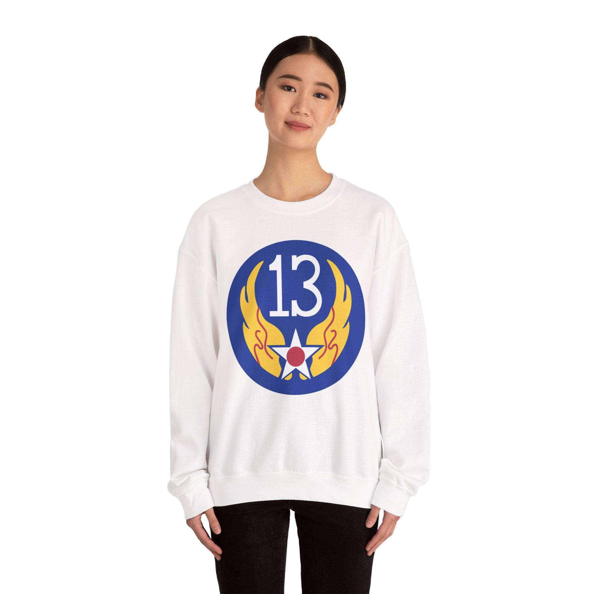 Crewneck Sweatshirt - AAC - SSI - 13th Air Force wo Txt X 300