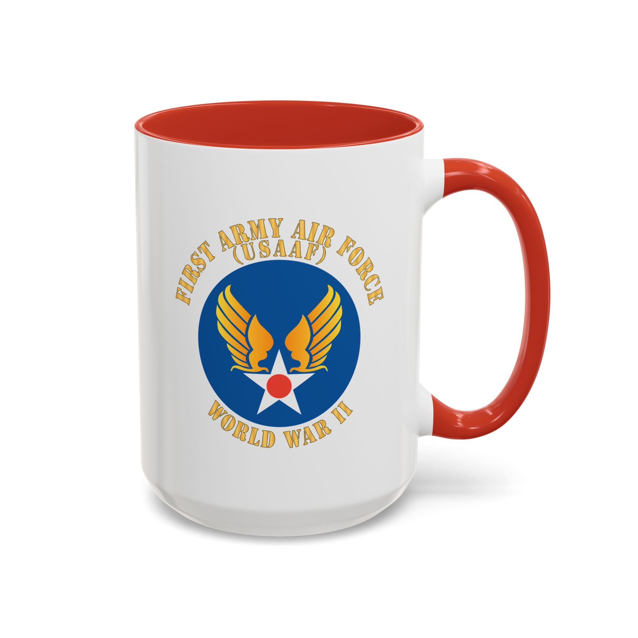 Accent Coffee Mug - SSI - AAC - 1st Army Air Force - WWII - USAAF x 300