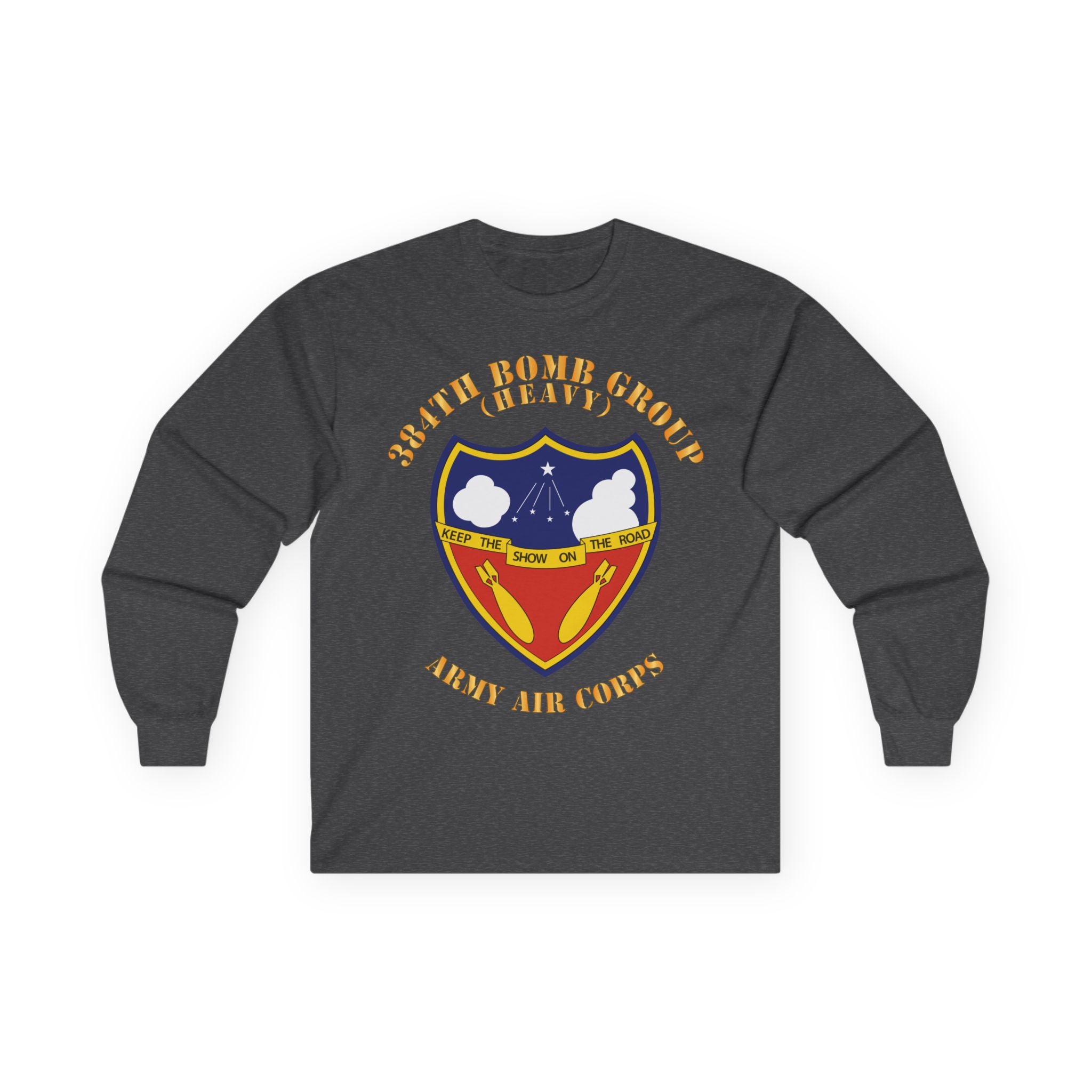 Unisex Long Sleeve Tee - AAC - 384th Bomb Group X 300