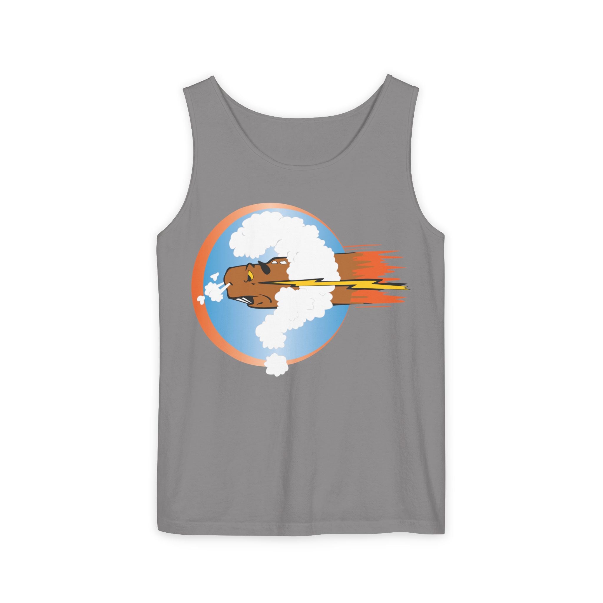 Unisex Garment-Dyed Tank Top - AAC - 754th Bombardment Squadron, 458th Bomb Group, England X 300
