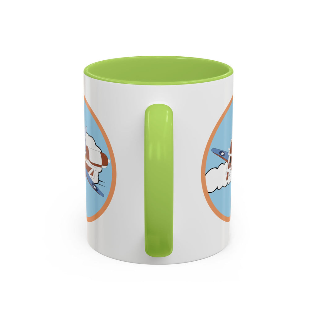 Accent Coffee Mug - AAC - 782nd Bomb Squadron, 465th Bomb Group - 15th AF wo Txt X 300