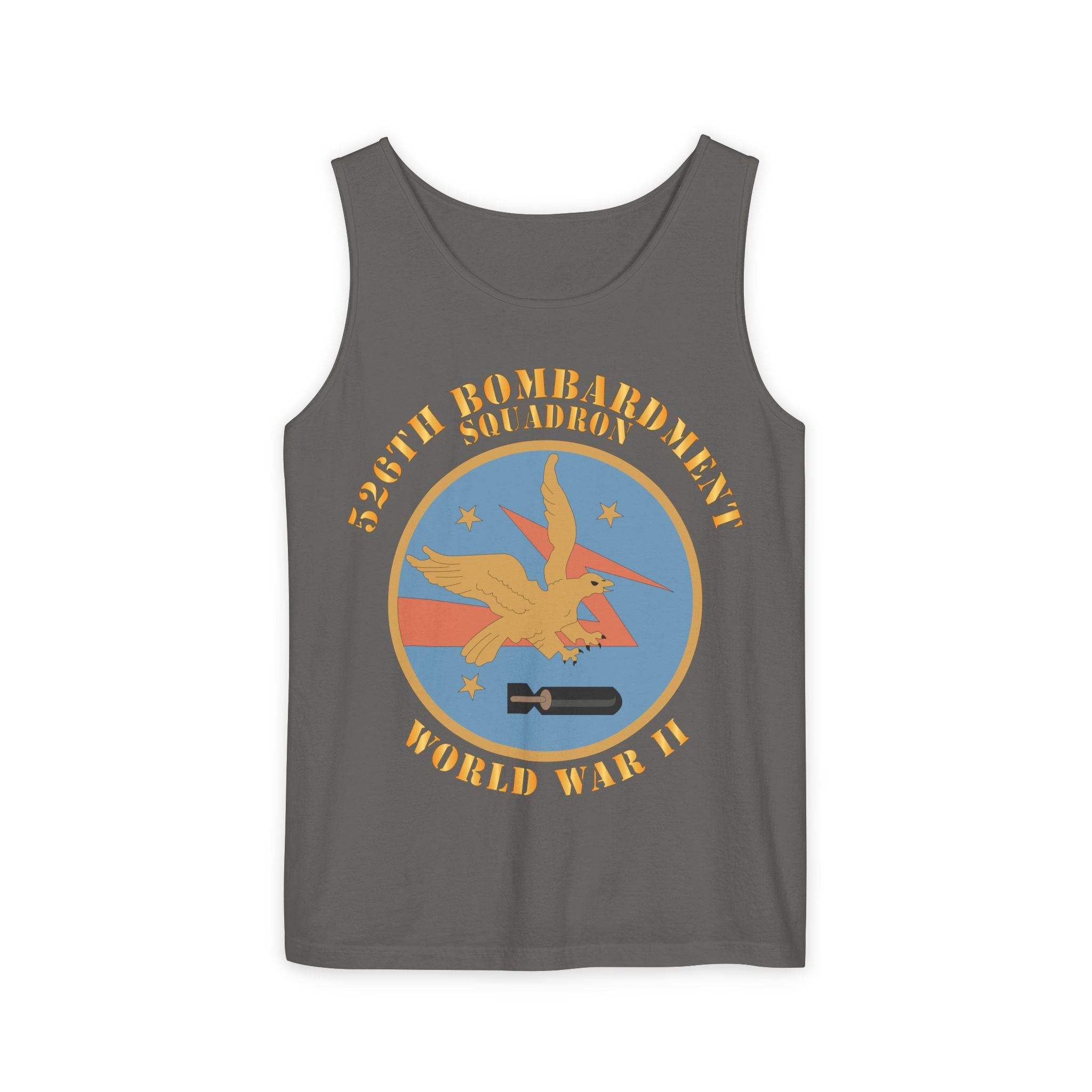 Unisex Garment-Dyed Tank Top - AAC - 526th Bombardment Squadron - WWII X 300