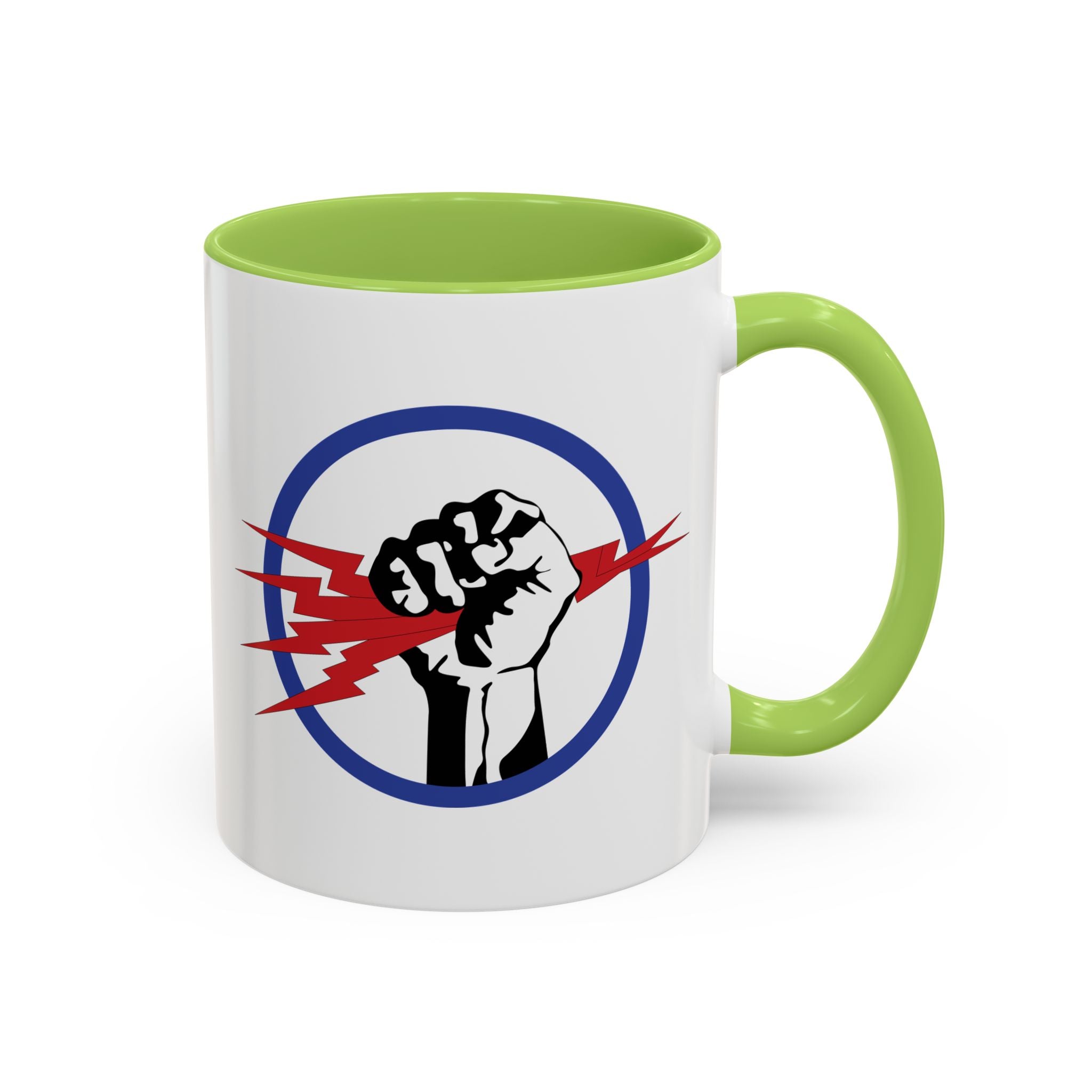 Accent Coffee Mug - AAC - 827th Bomb Squadron, 484th Bomb Group - 15th AAF wo Txt X 300