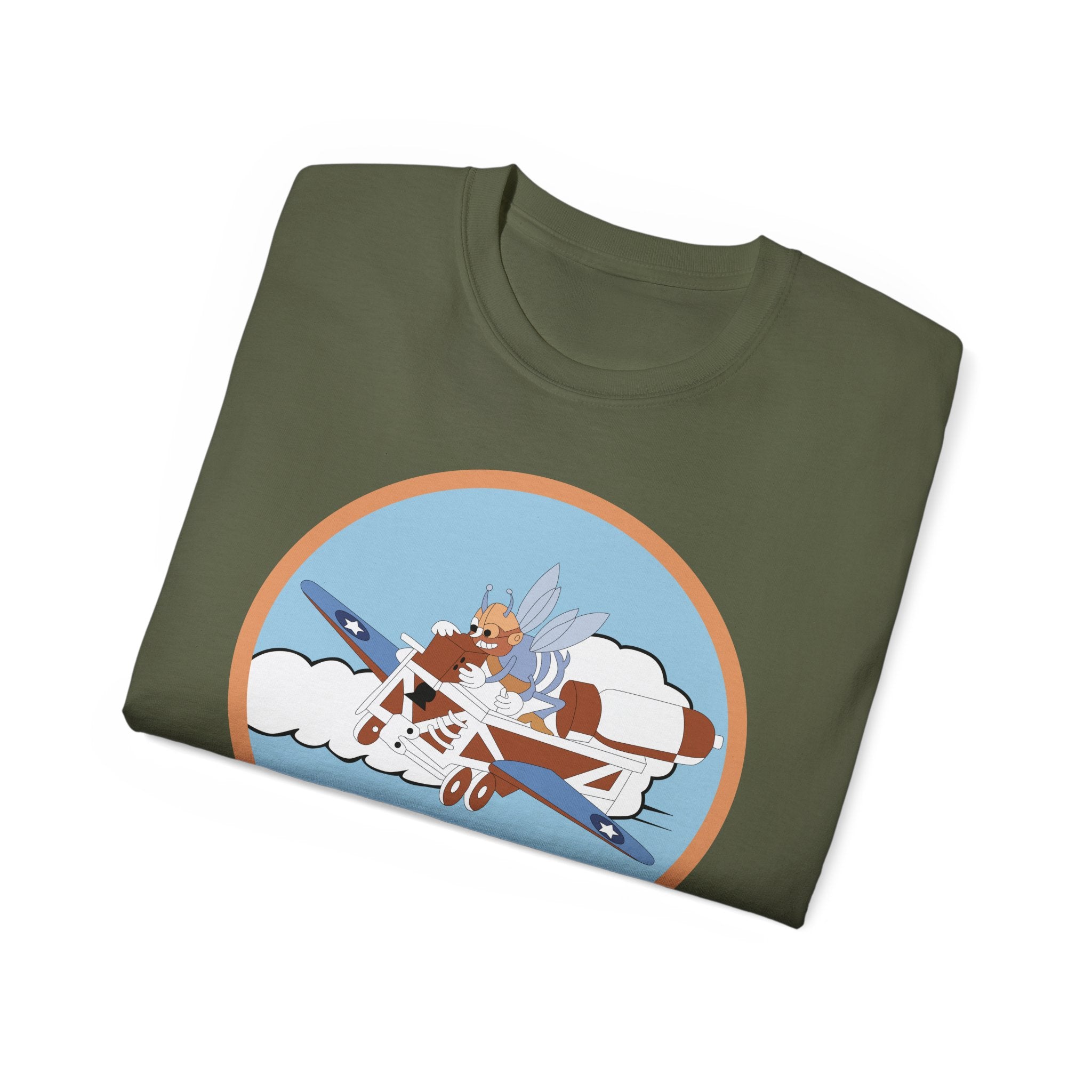 Unisex Ultra Cotton Tee - AAC - 782nd Bomb Squadron, 465th Bomb Group - 15th AF wo Txt X 300