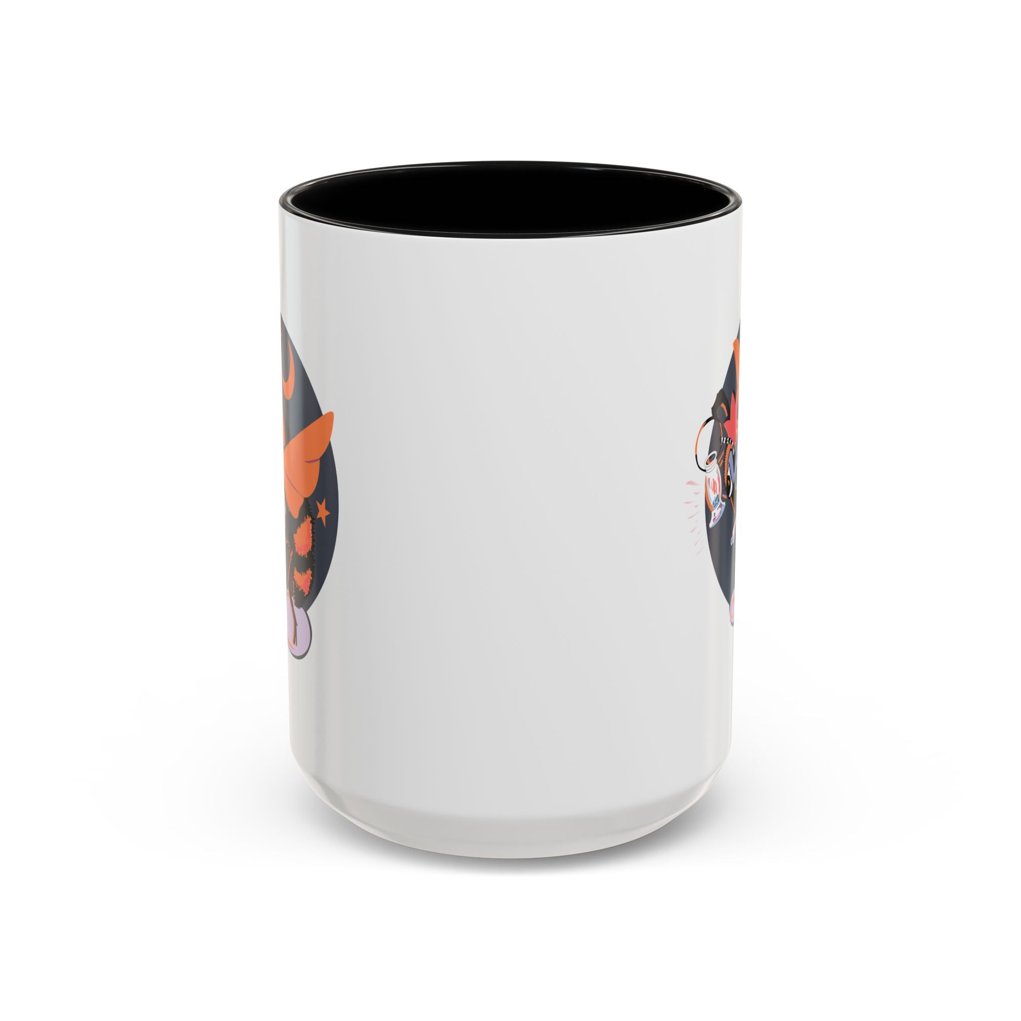 Accent Coffee Mug - AAC - 418th Night Fighter Squadron wo txt X 300