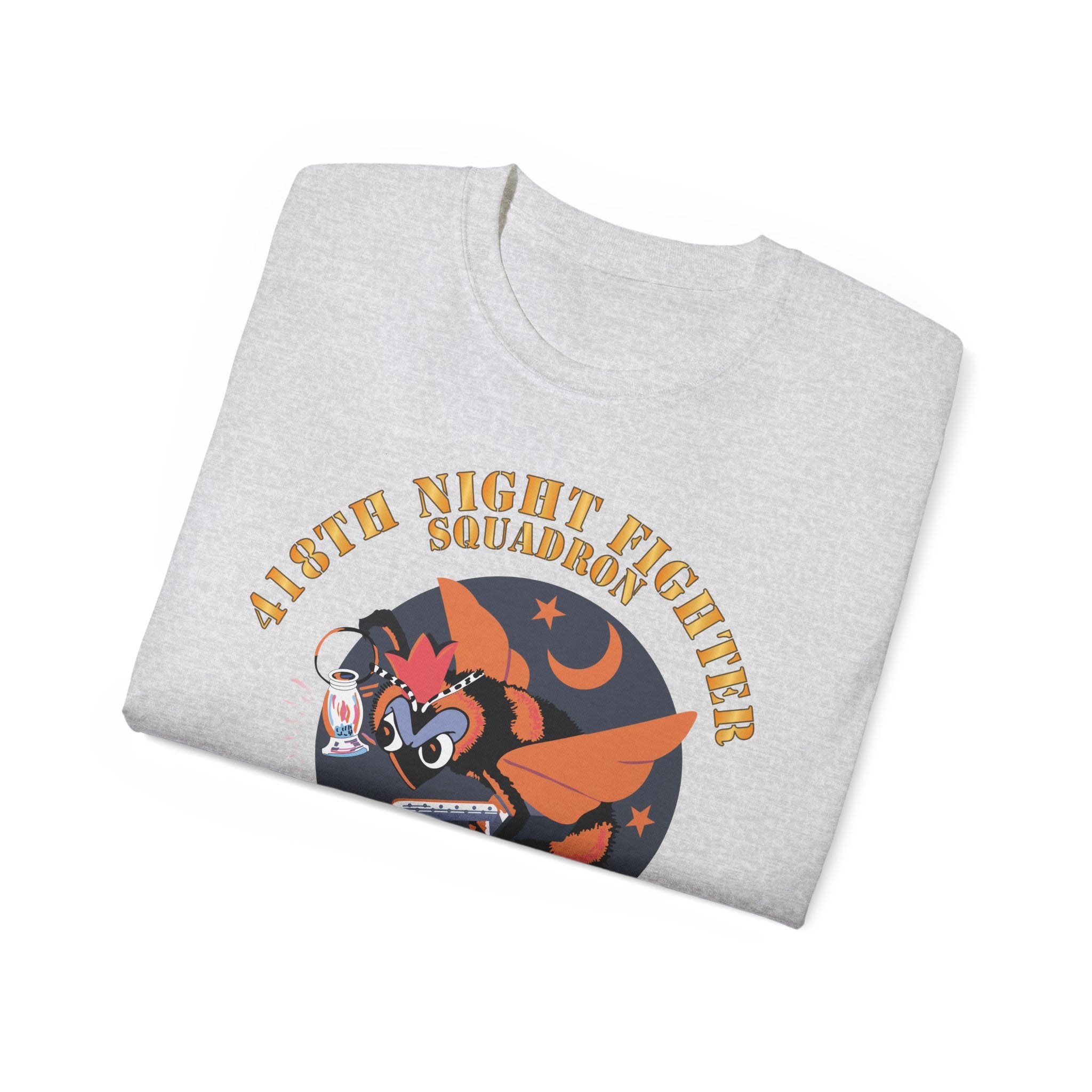 Unisex Ultra Cotton Tee - AAC - 418th Night Fighter Squadron - WWII X 300