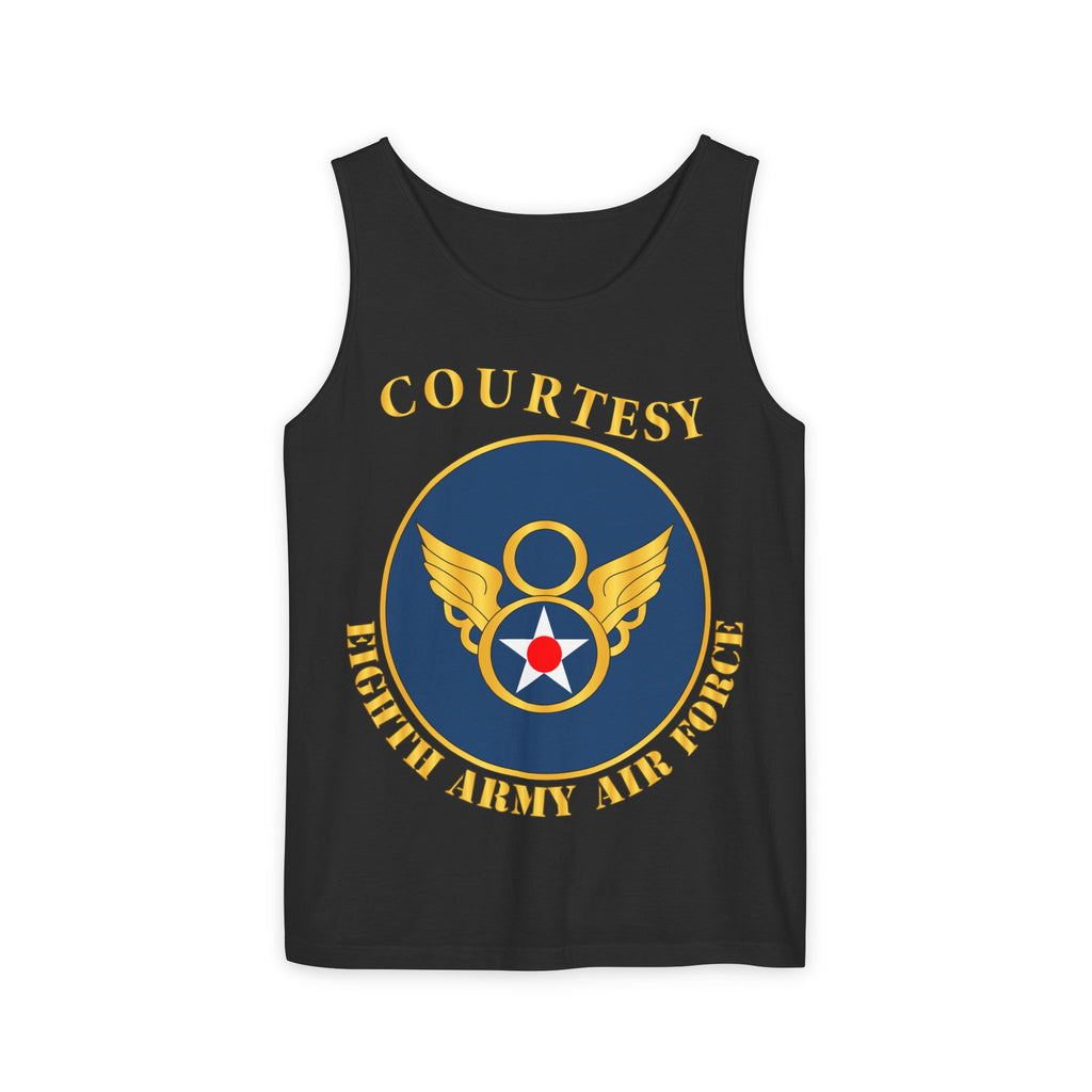 Unisex Garment-Dyed Tank Top - AAC - 8th Air Force - WWII - Courtesy 8 AAF x 300