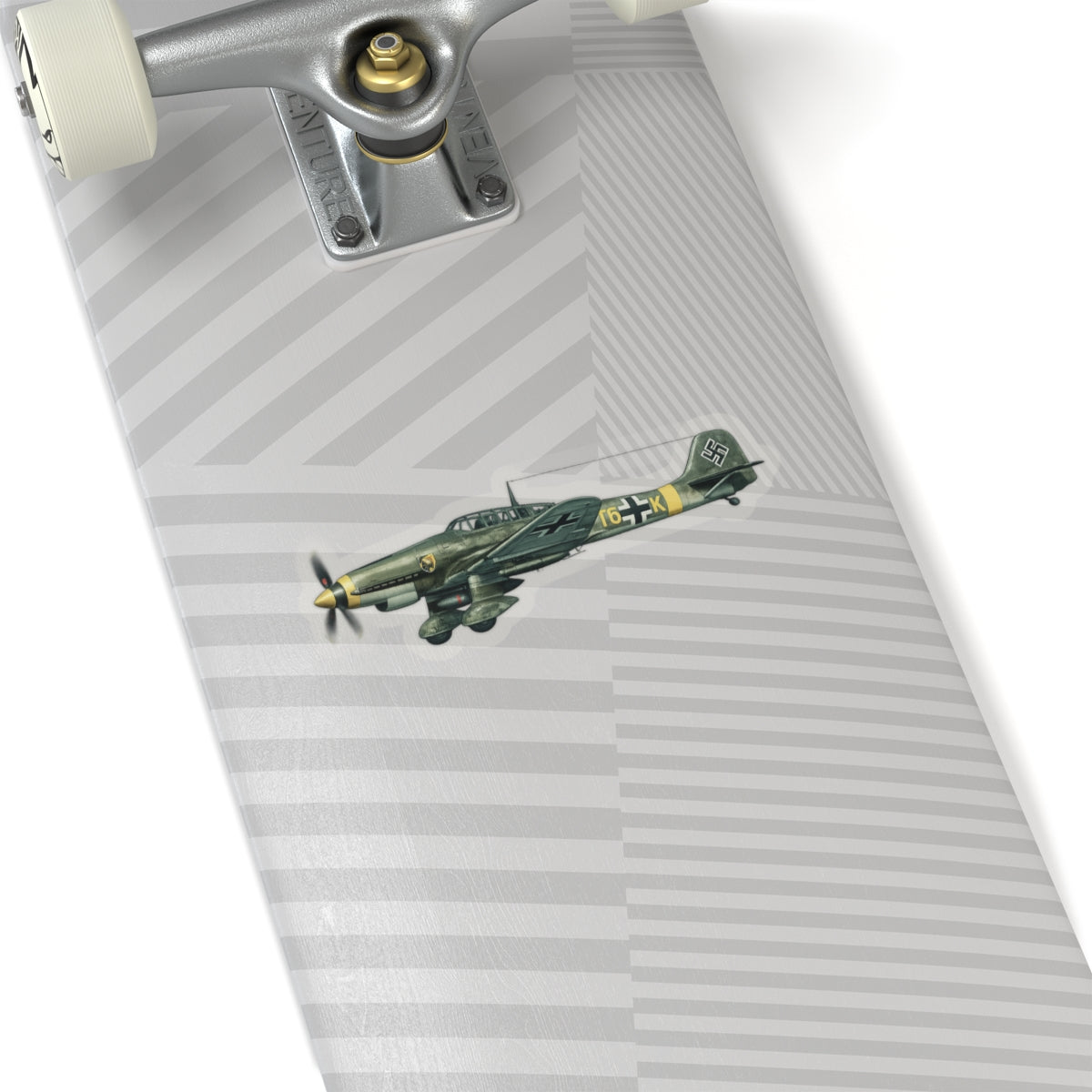 Kiss-Cut Stickers - WWII - Fighter Aircraft - German Stuka Dive Bomber - Profile - Left