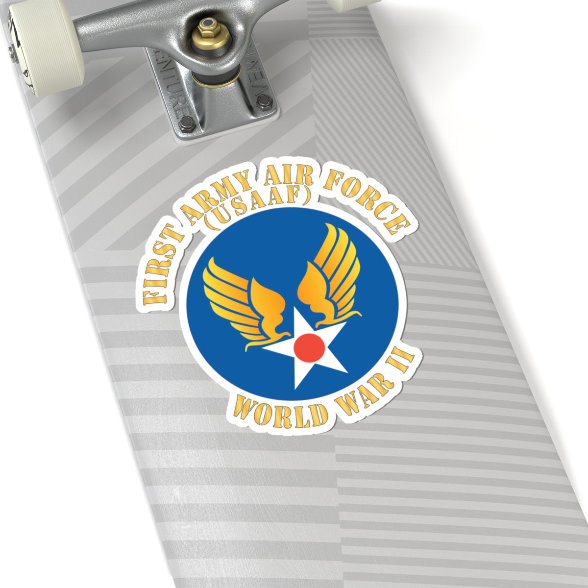 Kiss-Cut Stickers - SSI - AAC - 1st Army Air Force - WWII - USAAF x 300