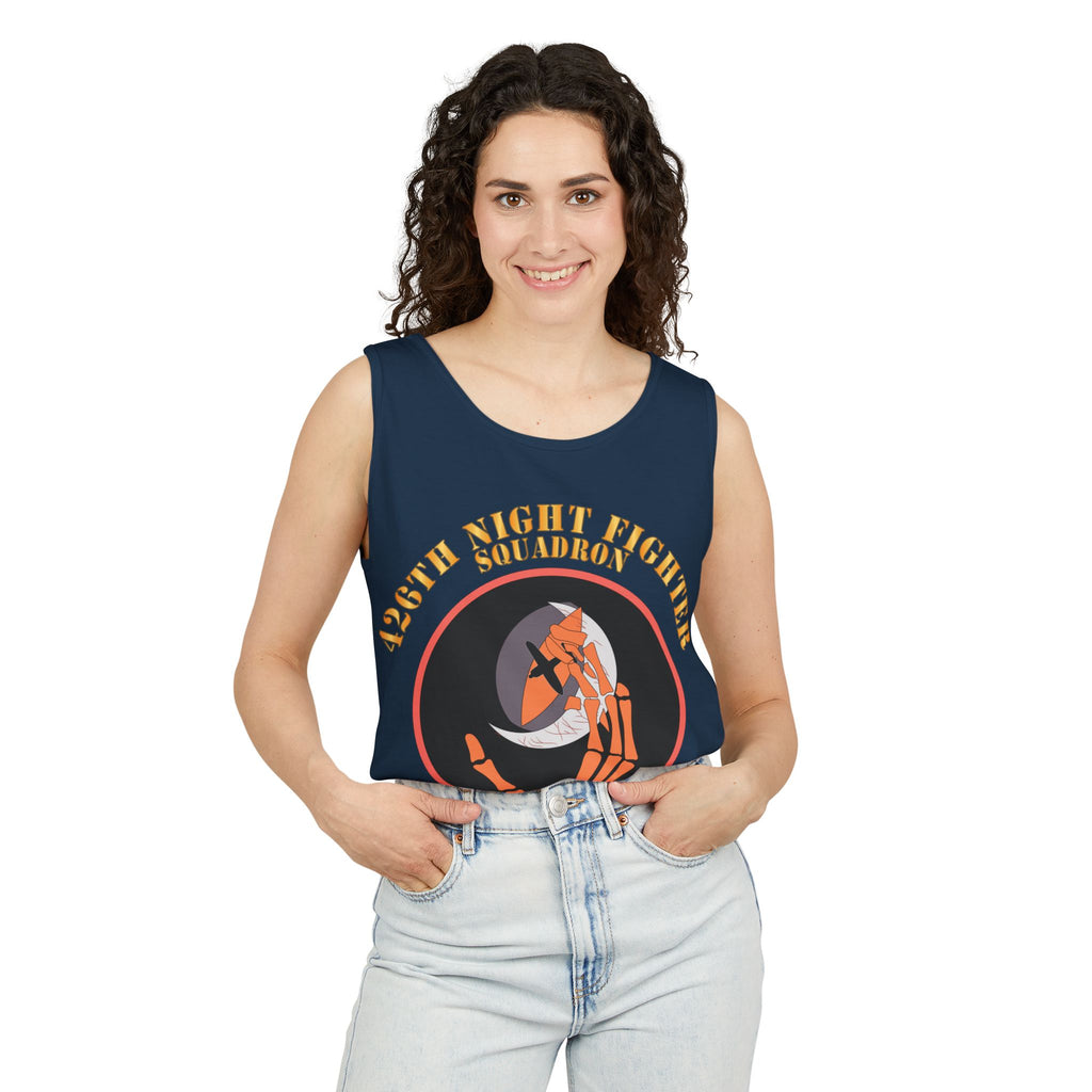 Unisex Garment-Dyed Tank Top - AAC - 426th Night Fighter Squadron - WWII X 300