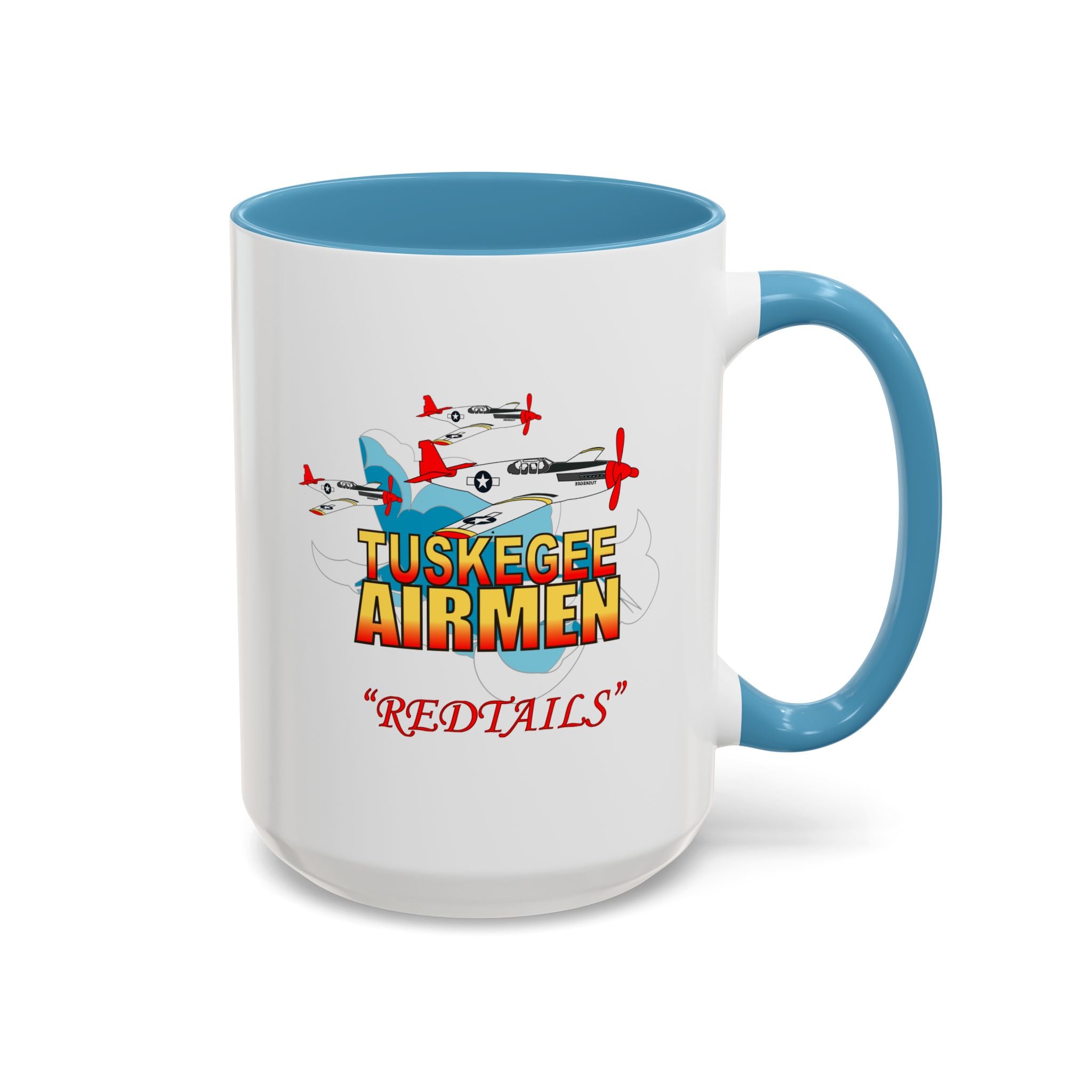 Accent Coffee Mug - Army Air Corp - Tuskegee Airmen - Redtails - 3AC - X 300