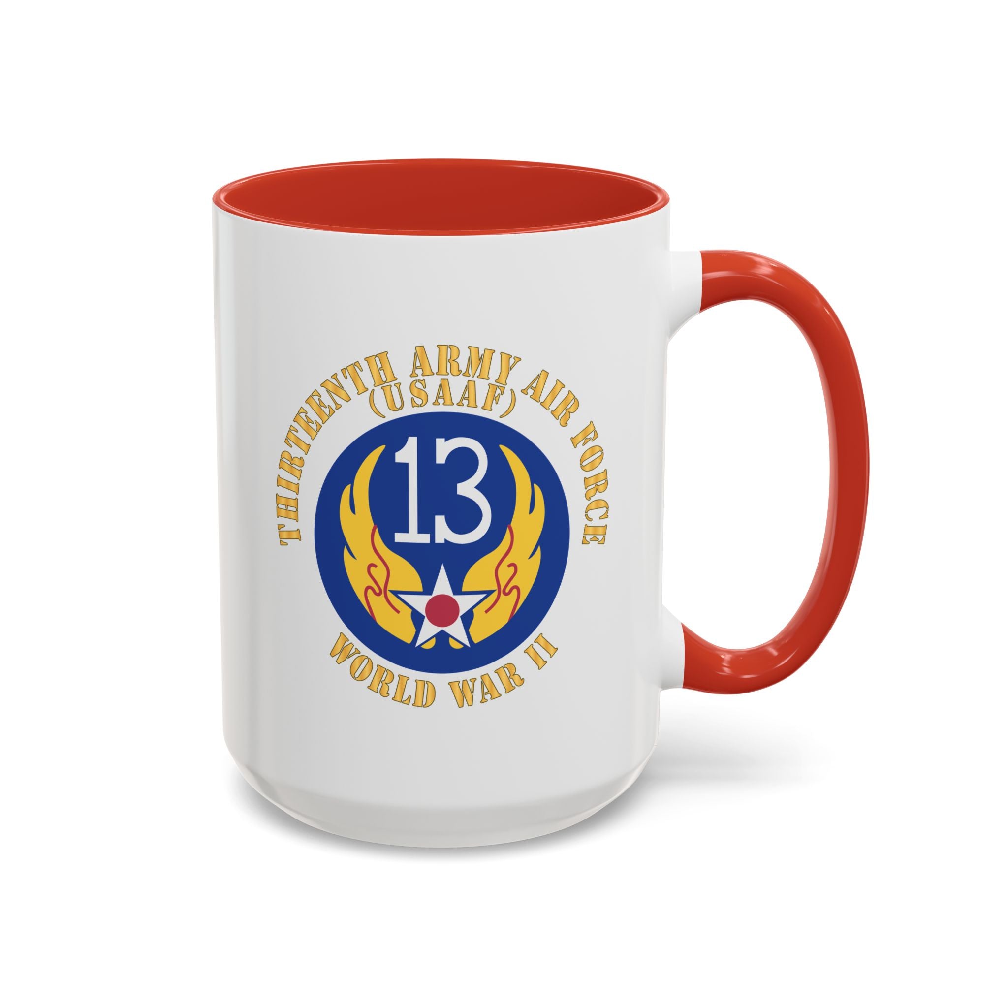 Accent Coffee Mug - AAC - SSI - 13th Air Force - WWII - USAAF x 300