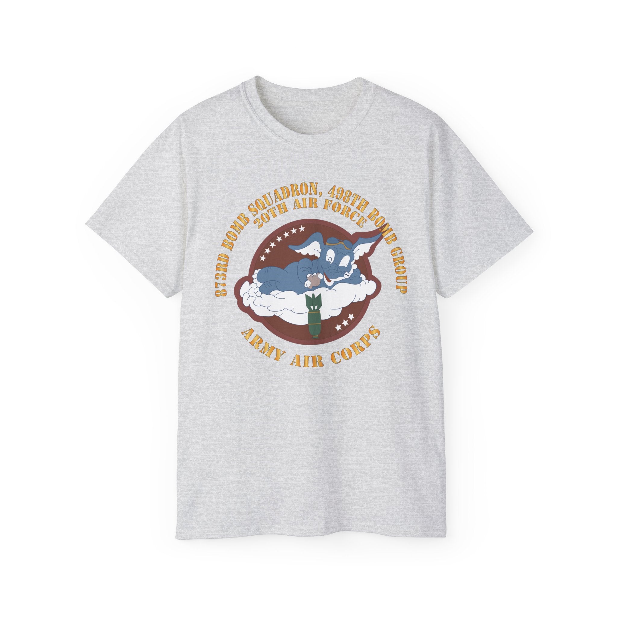 Unisex Ultra Cotton Tee - AAC - 873rd Bomb Squadron, 498th Bomb Group - 20th AAF X 300