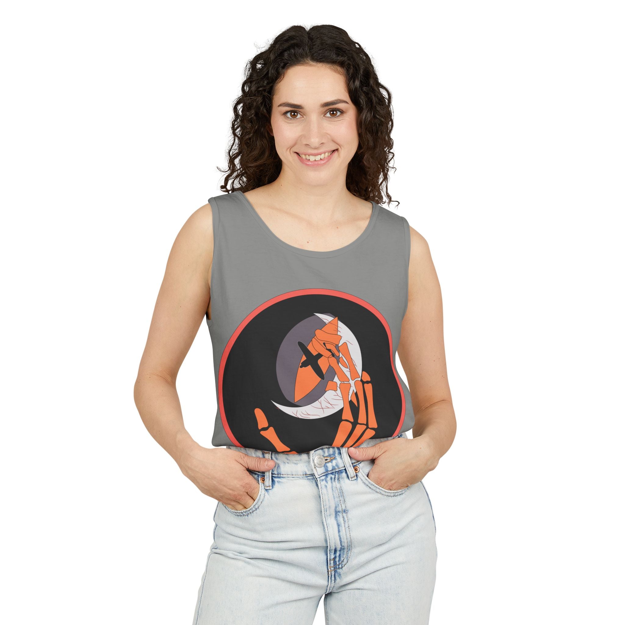 Unisex Garment-Dyed Tank Top - AAC - 426th Night Fighter Squadron wo txt X 300