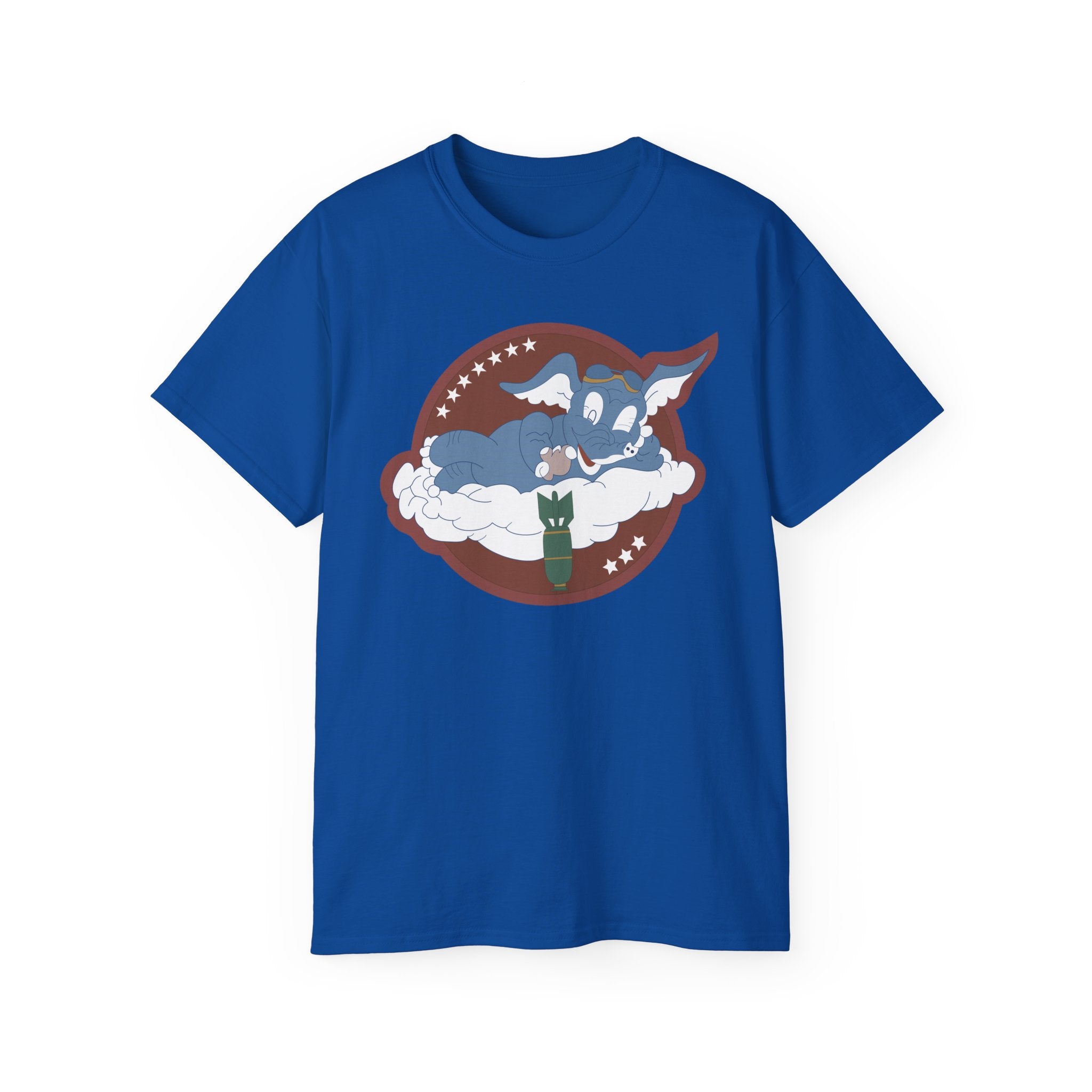 Unisex Ultra Cotton Tee - AAC - 873rd Bomb Squadron, 498th Bomb Group - 20th AAF wo Txt X 300