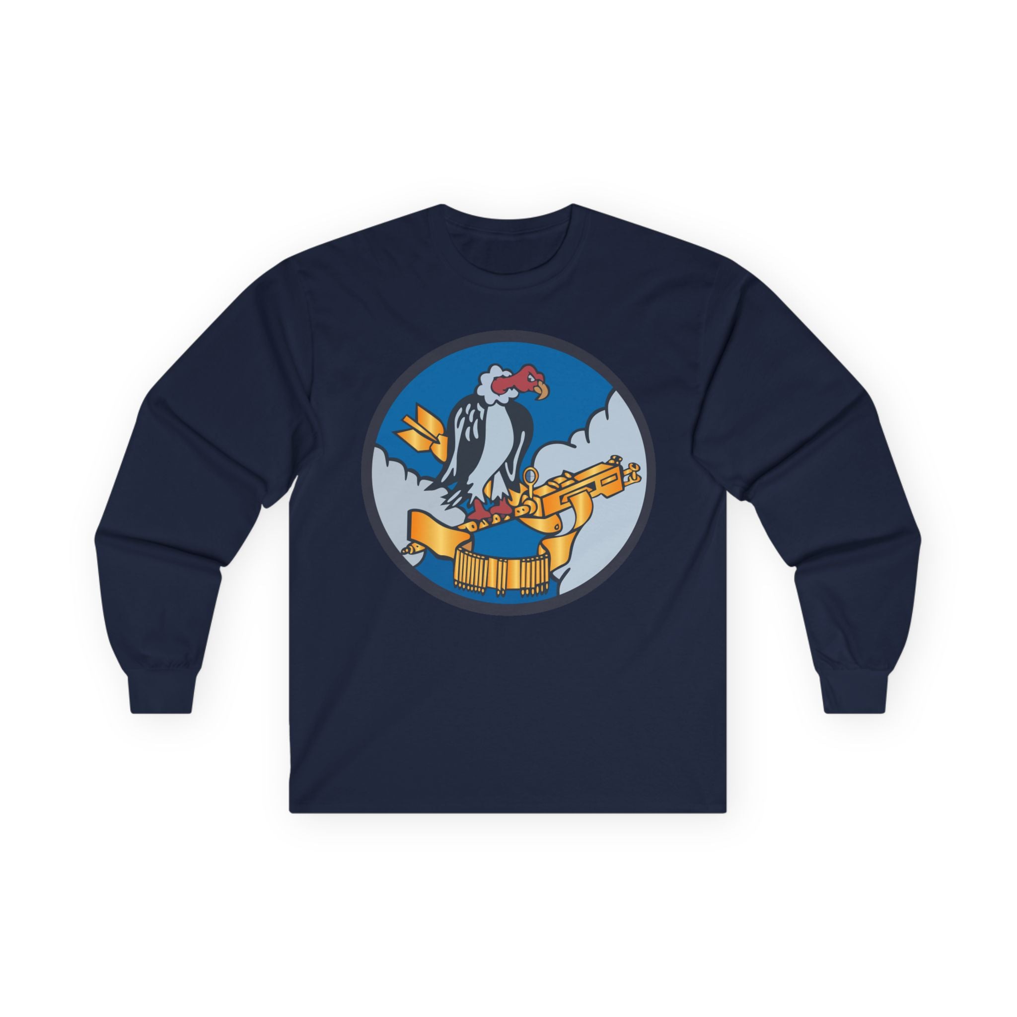 Unisex Long Sleeve Tee - AAC - 826th Bomb Squadron, 484th Bomb Group - 15th AAF wo txt  X 300