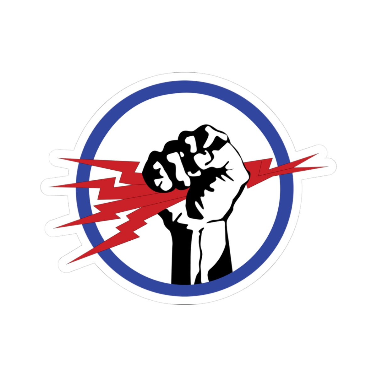 Kiss-Cut Stickers - AAC - 827th Bomb Squadron, 484th Bomb Group - 15th AAF wo Txt X 300