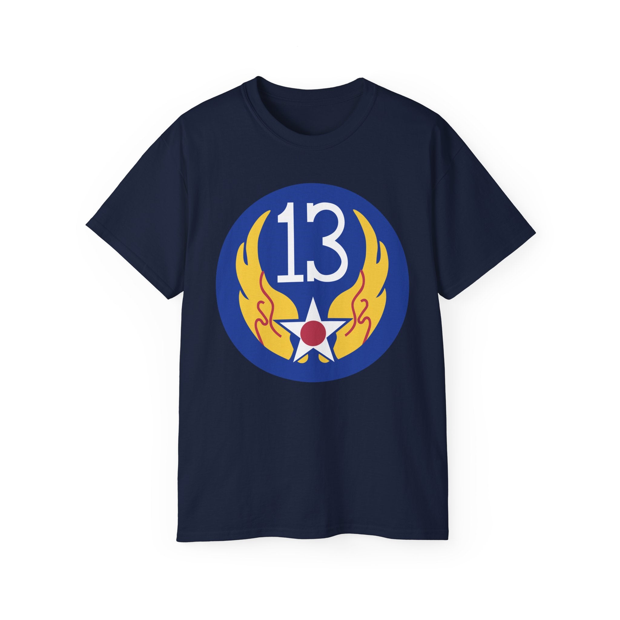 Unisex Ultra Cotton Tee - AAC - SSI - 13th Air Force wo Txt X 300