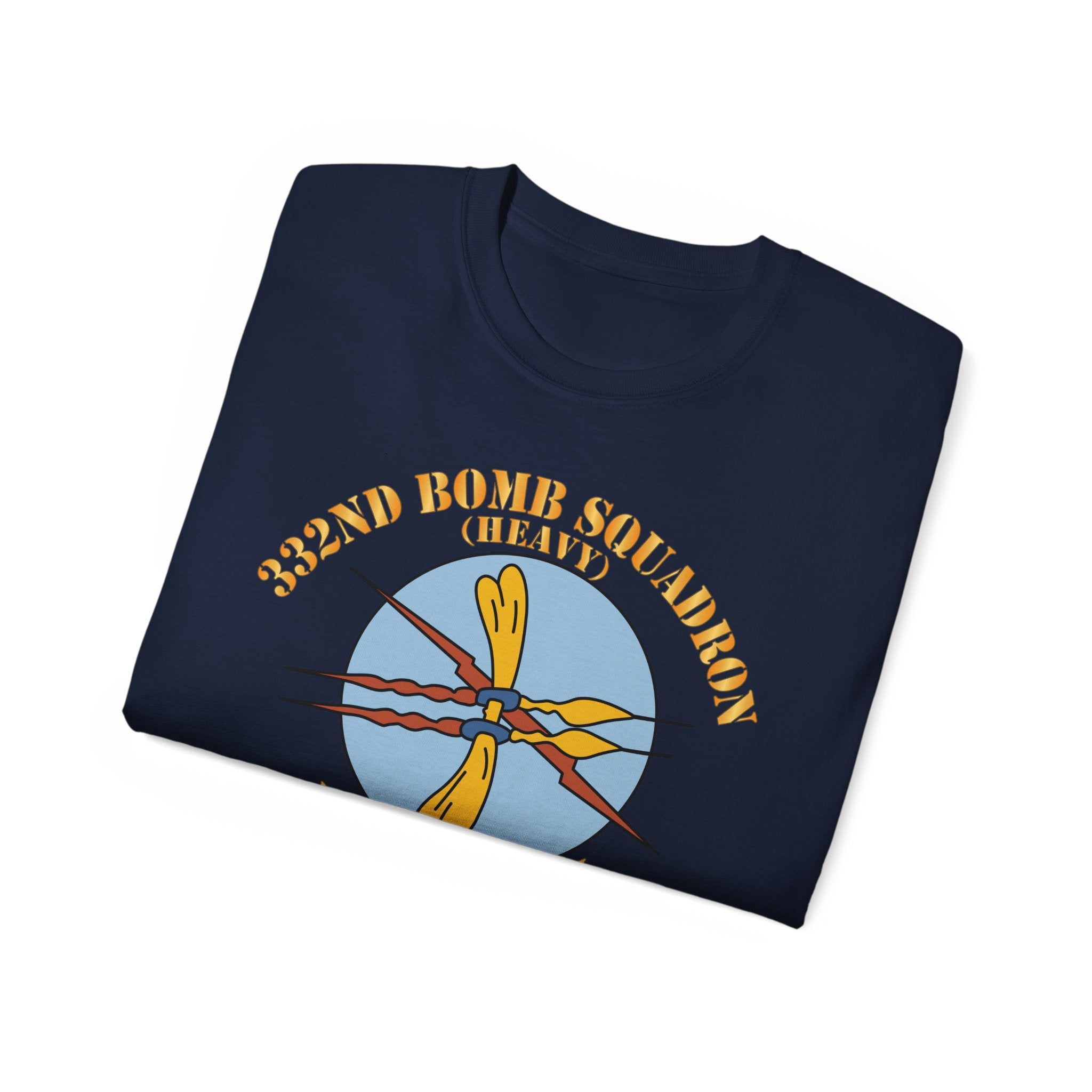 Unisex Ultra Cotton Tee - AAC - 332nd Bomb Squadron WWII w SVC X 300